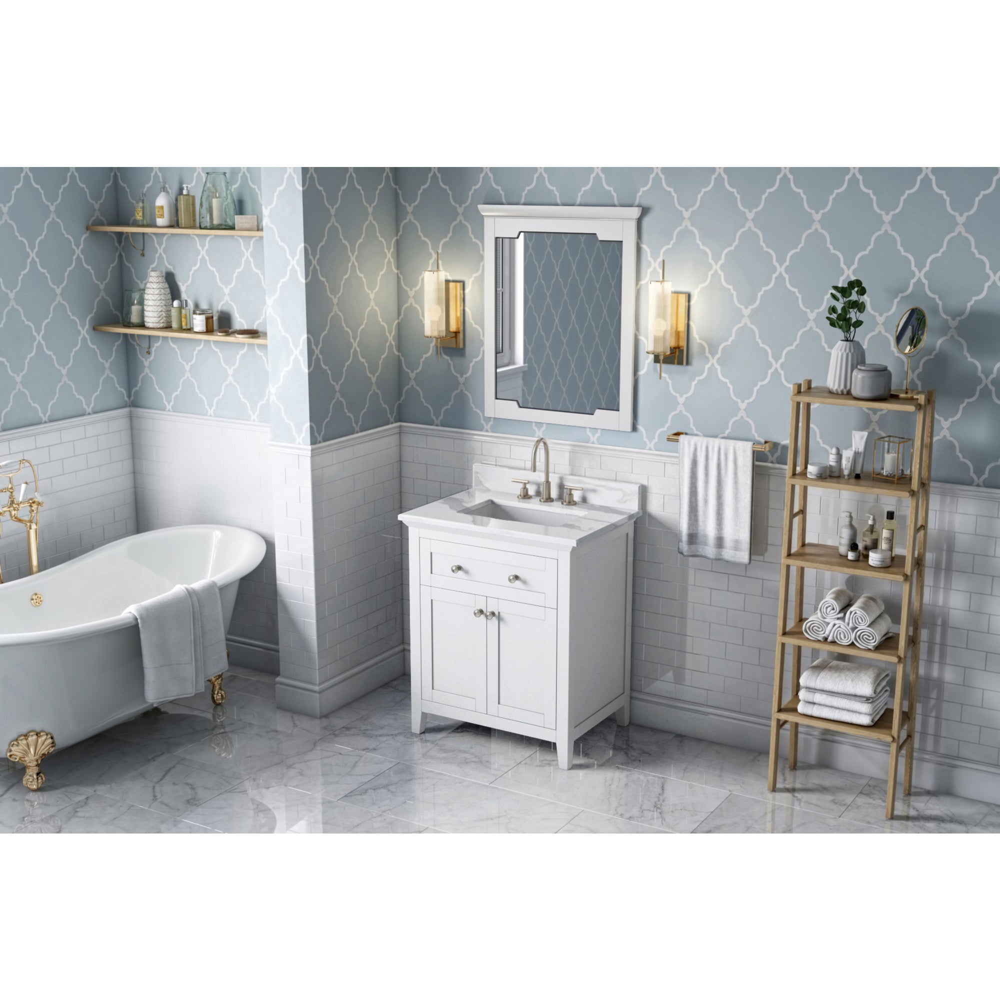 30" Chatham Vanity – White
