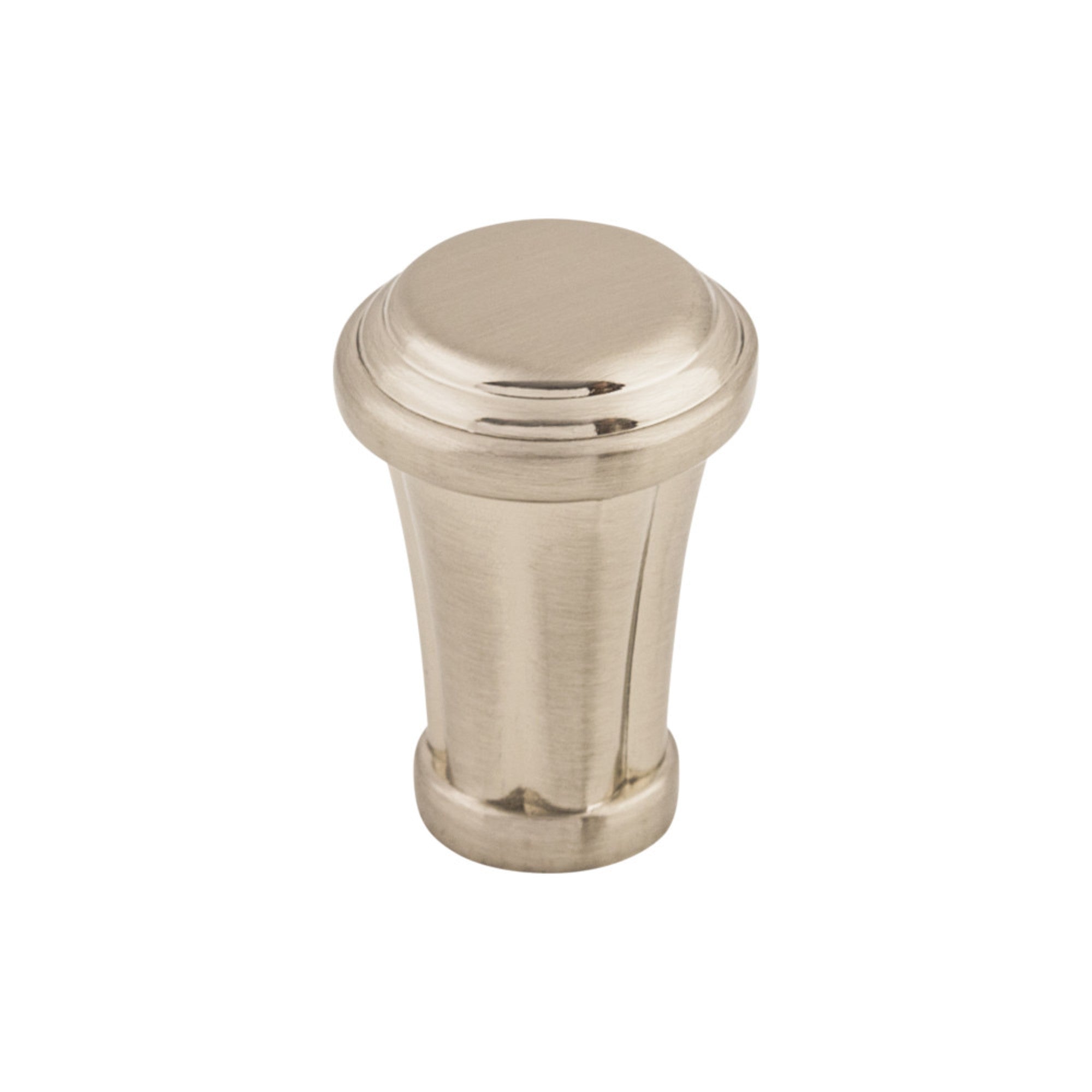 Luxor Round Knob - Brushed Satin Nickel
