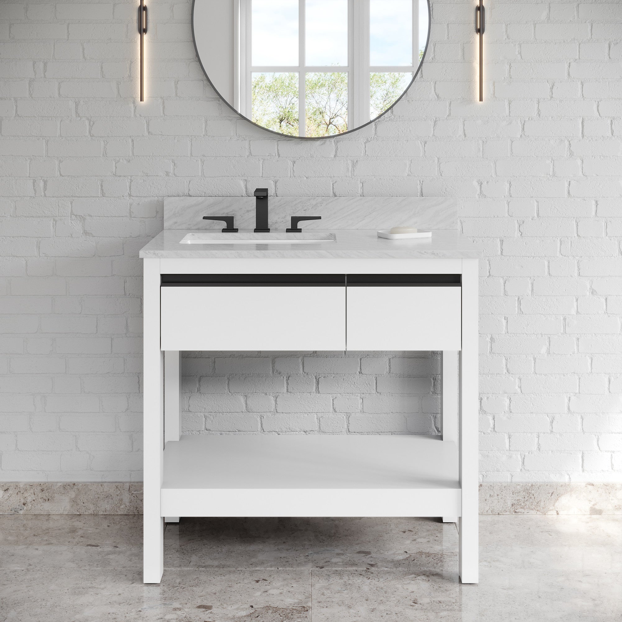 36" Jubilee Vanity – White
