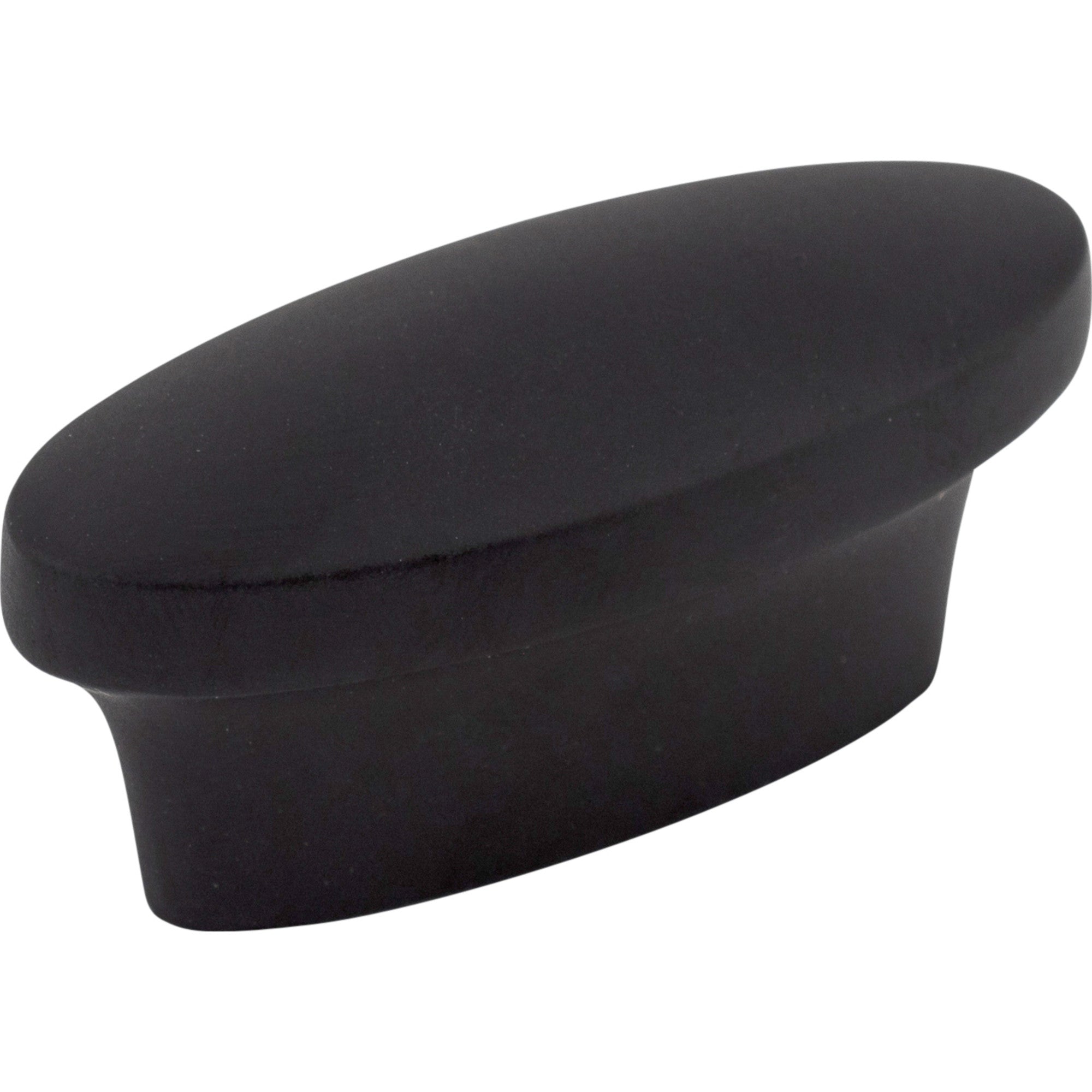 Oval 5/8" Center to Center Bar Pull - Flat Black