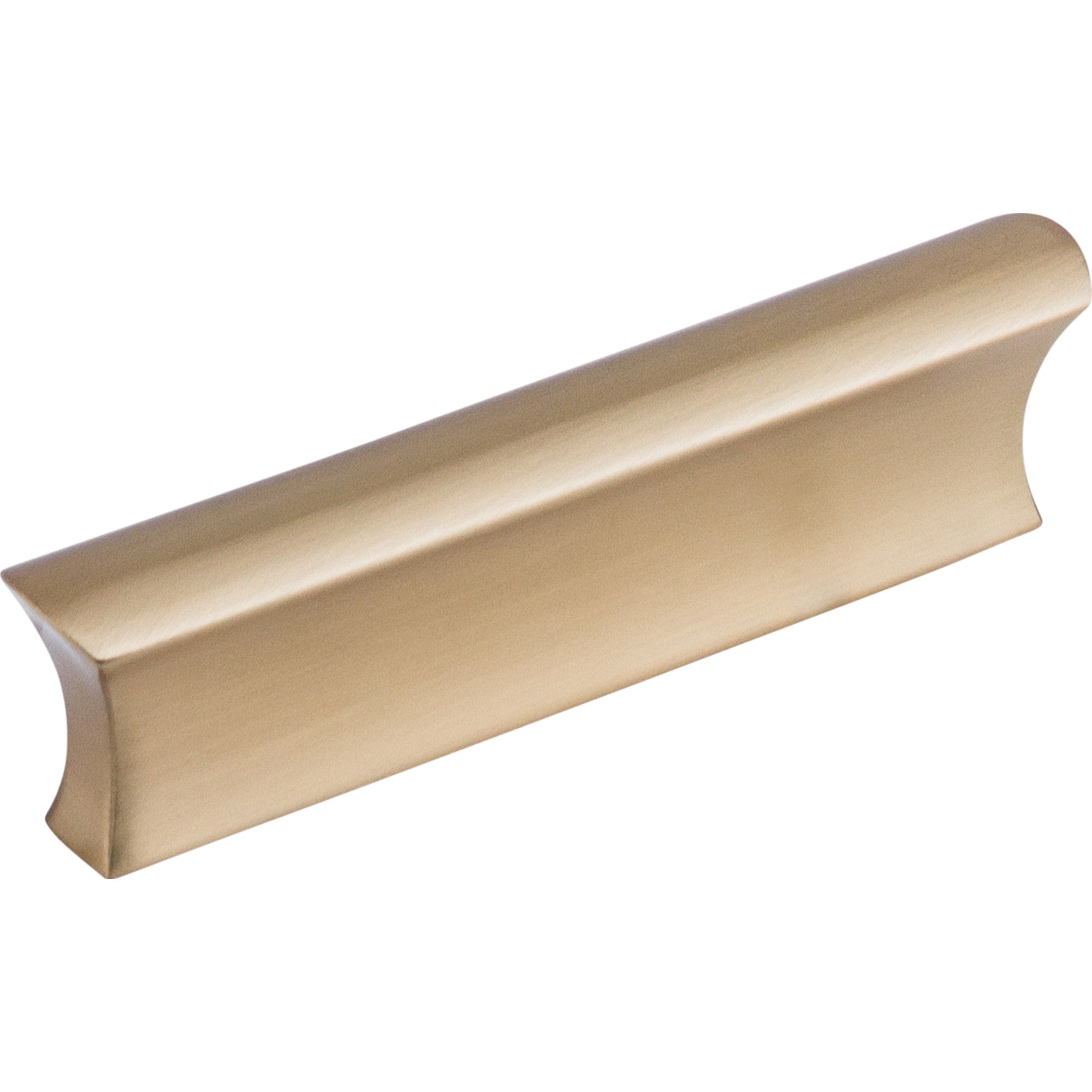 Glacier 3" Center to Center Finger Pull - Honey Bronze
