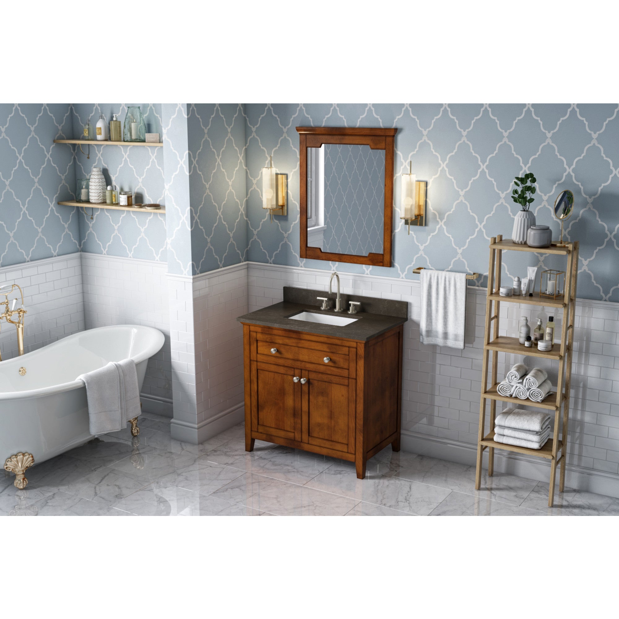 36" Chatham Vanity – Chocolate