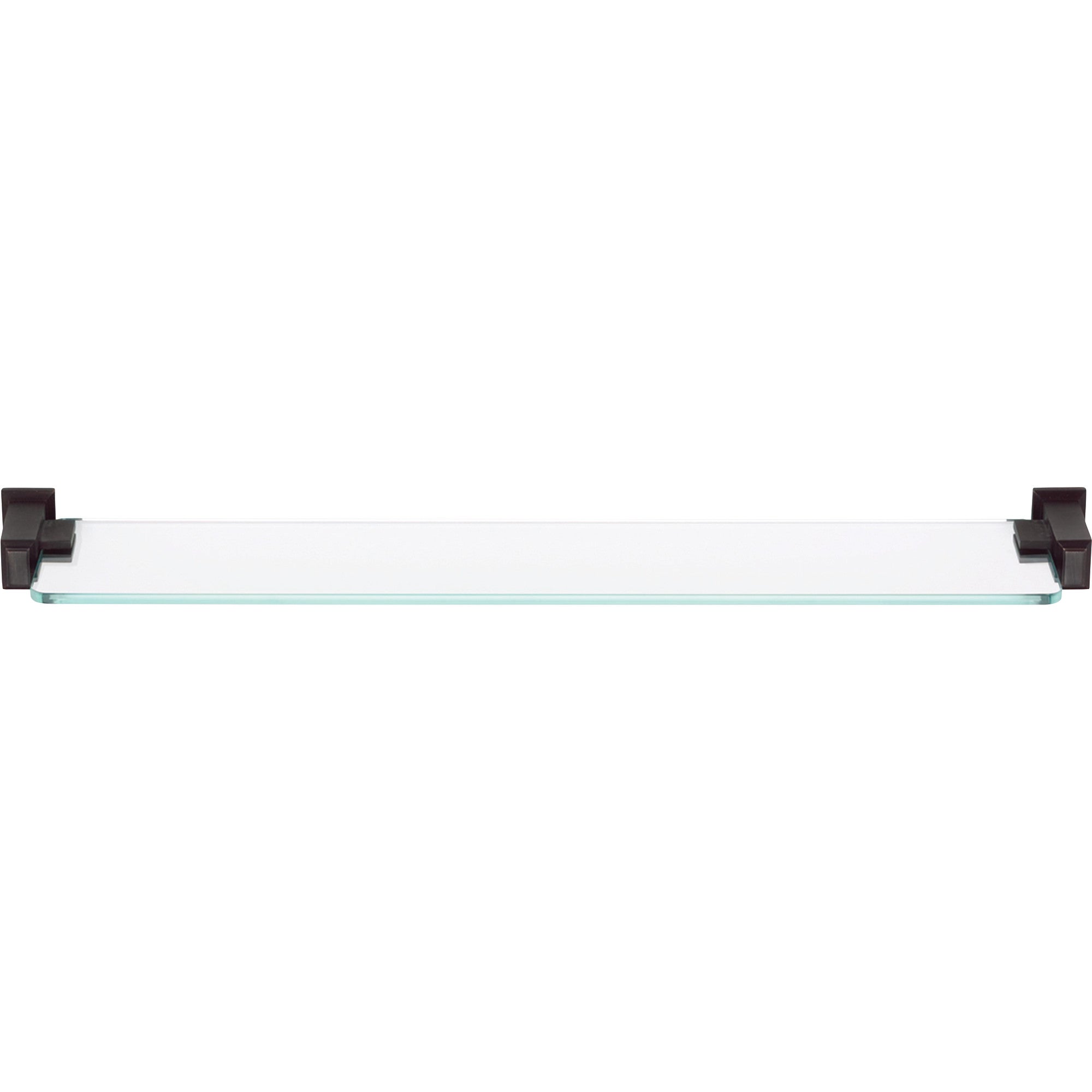 Sutton Place Bath Glass Shelf 24 Inches Venetian Bronze