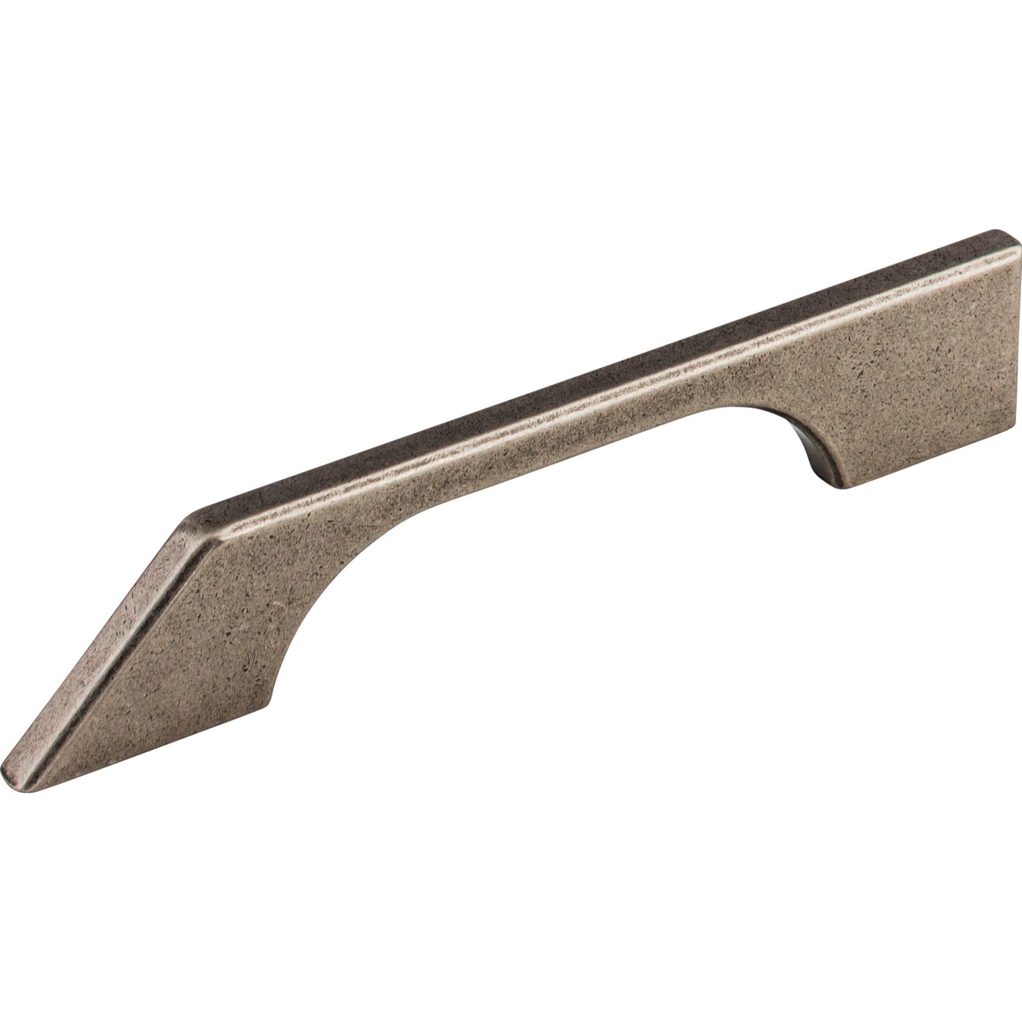 Tapered 5" Center to Center Bar Pull - Pewter Antique