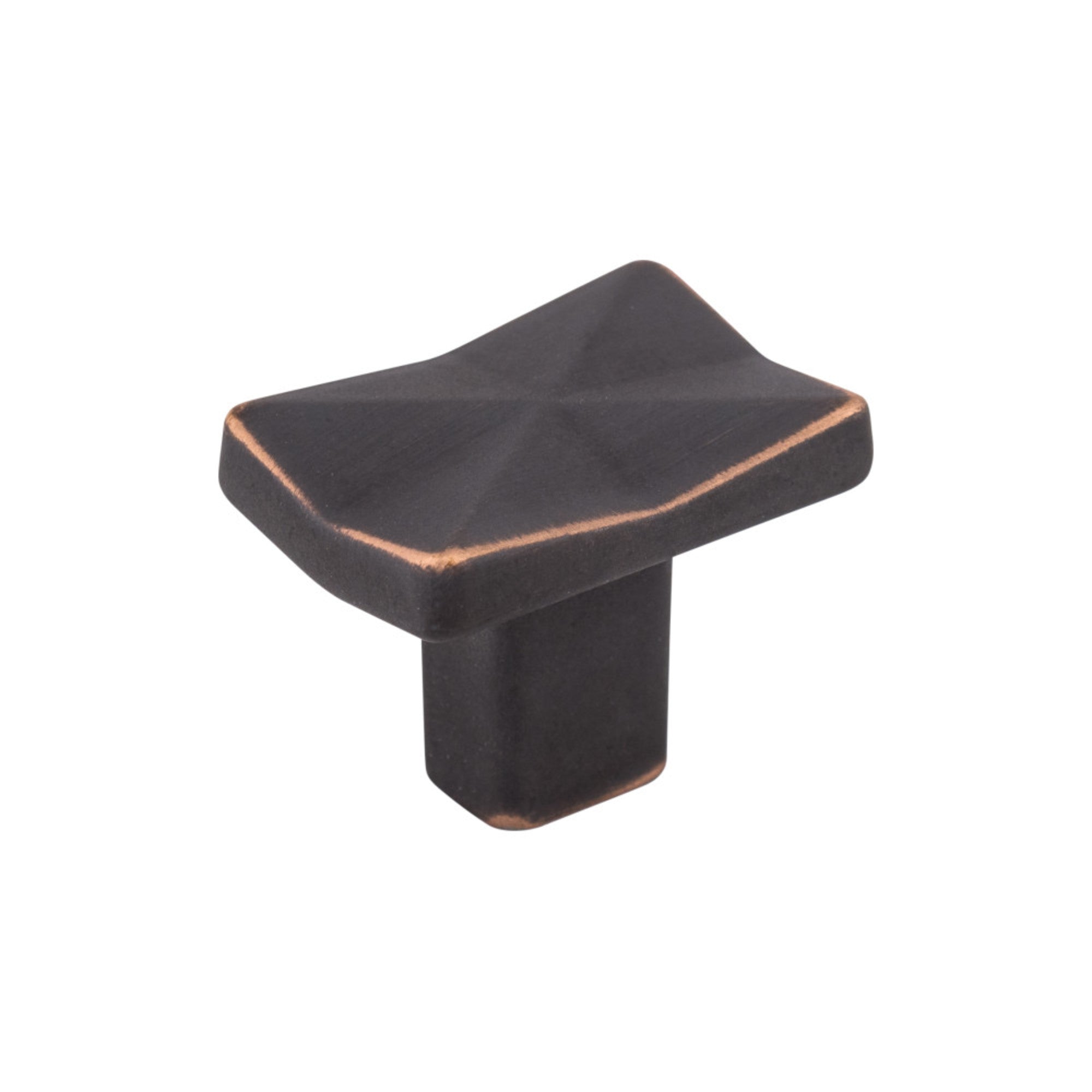 Quilted 1 1/4" Length Rectangle Knob - Umbrio