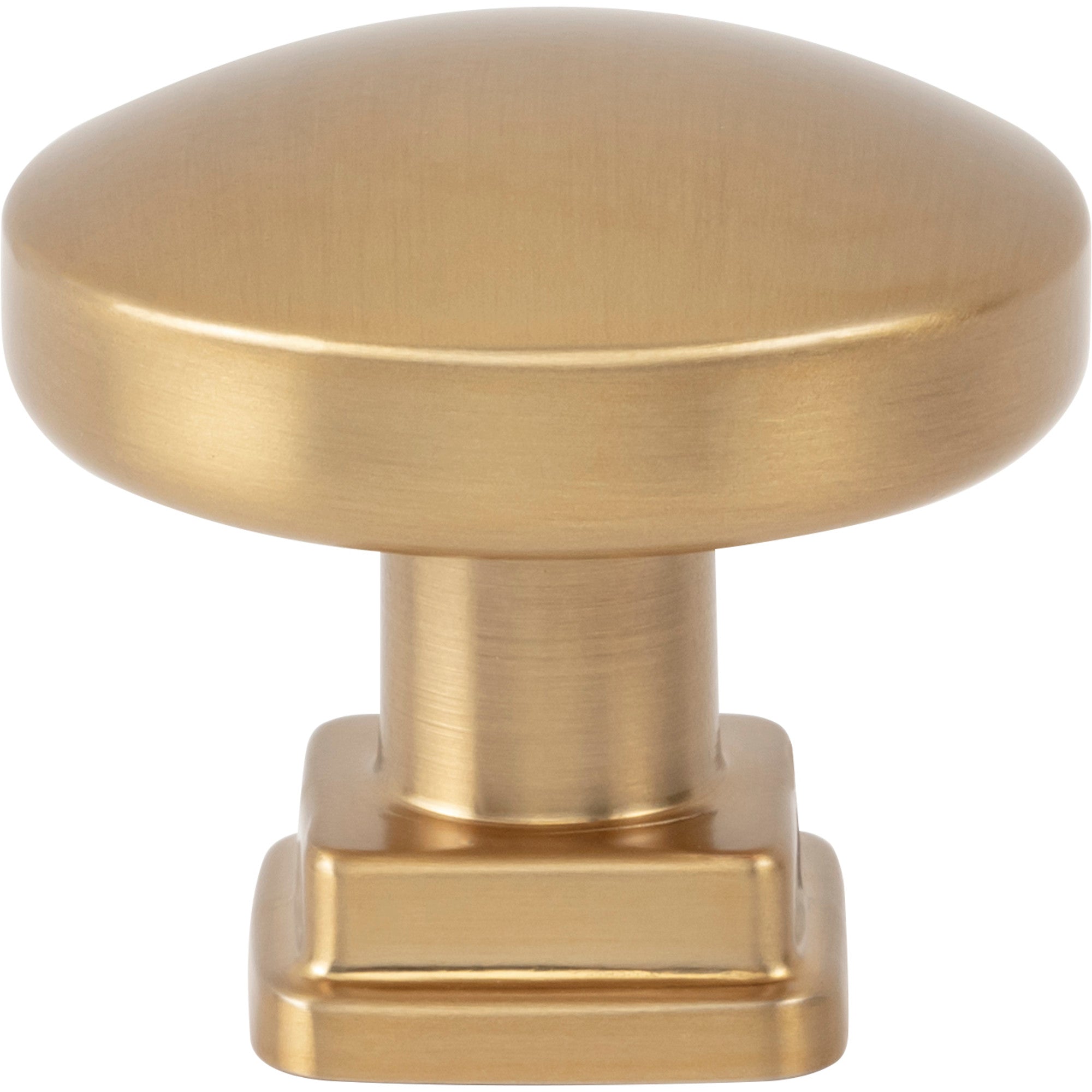 Kimberton Round Knob - Warm Brass