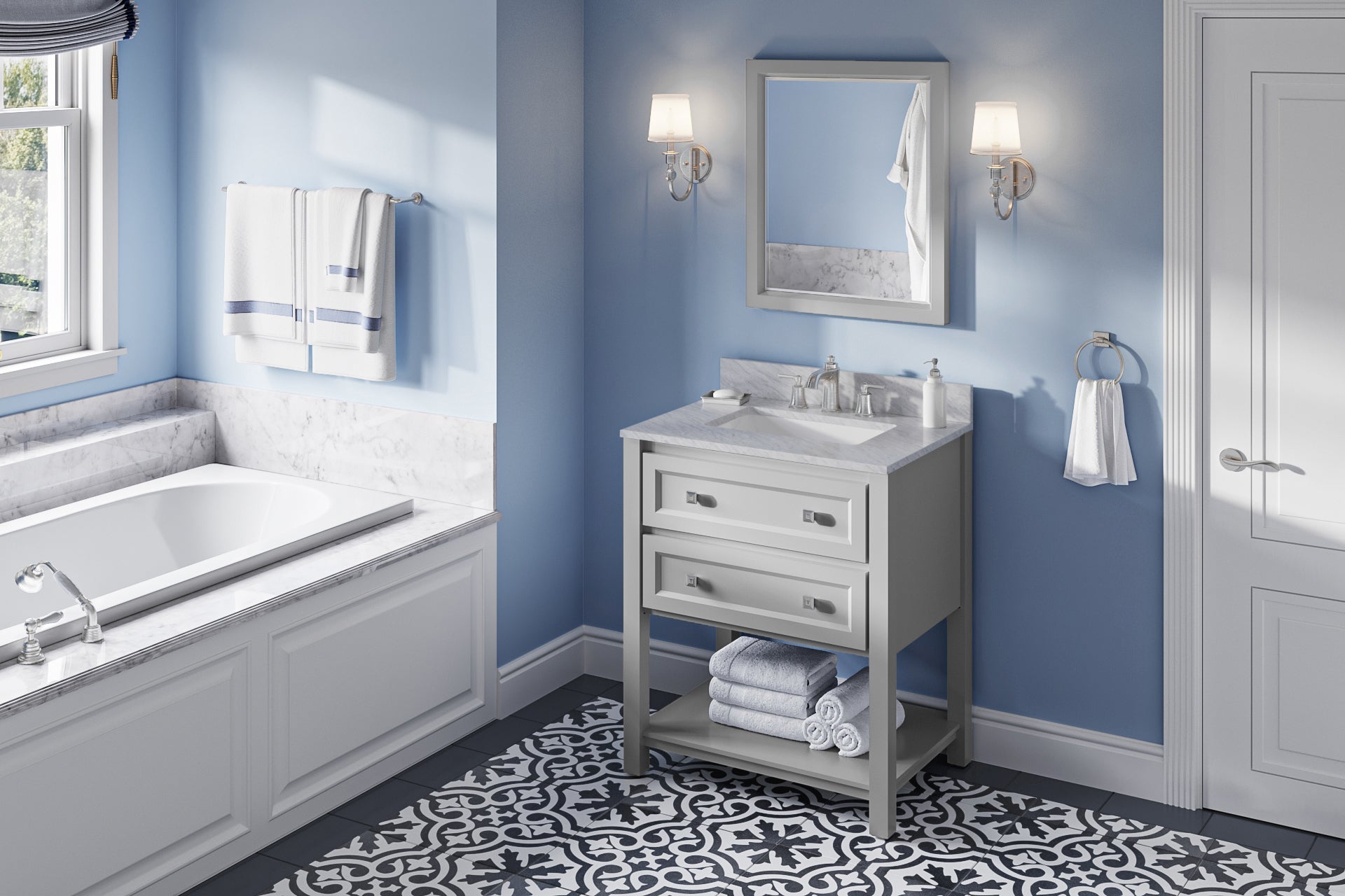 30" Adler Vanity – Grey