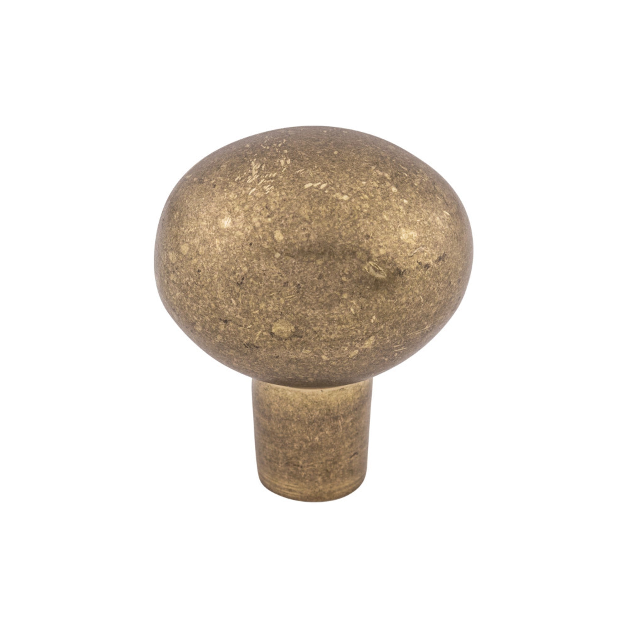 Aspen Large Egg Oval Knob - Light Bronze