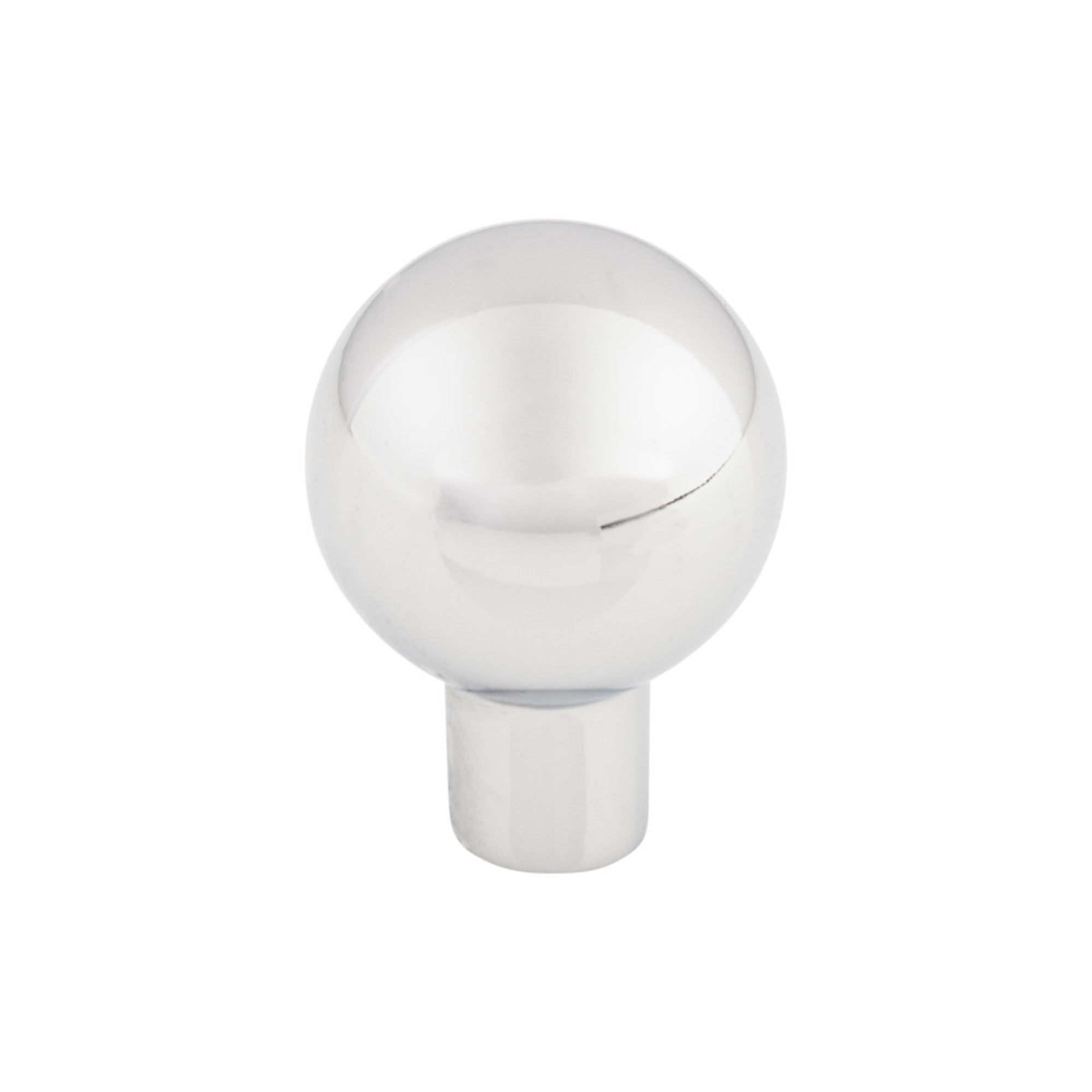 Brookline Round Knob - Polished Chrome