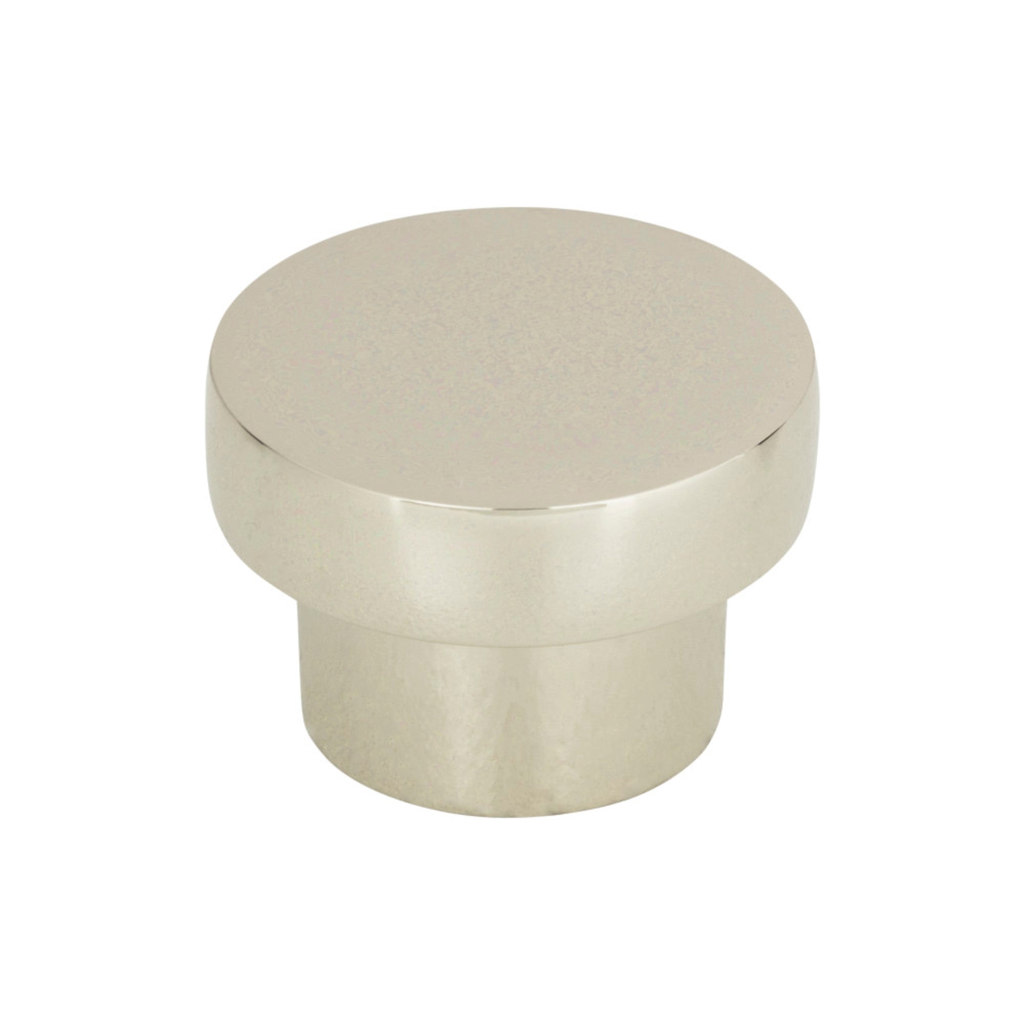 Chunky Knobs 1-7/ Round Knob - Polished Nickel