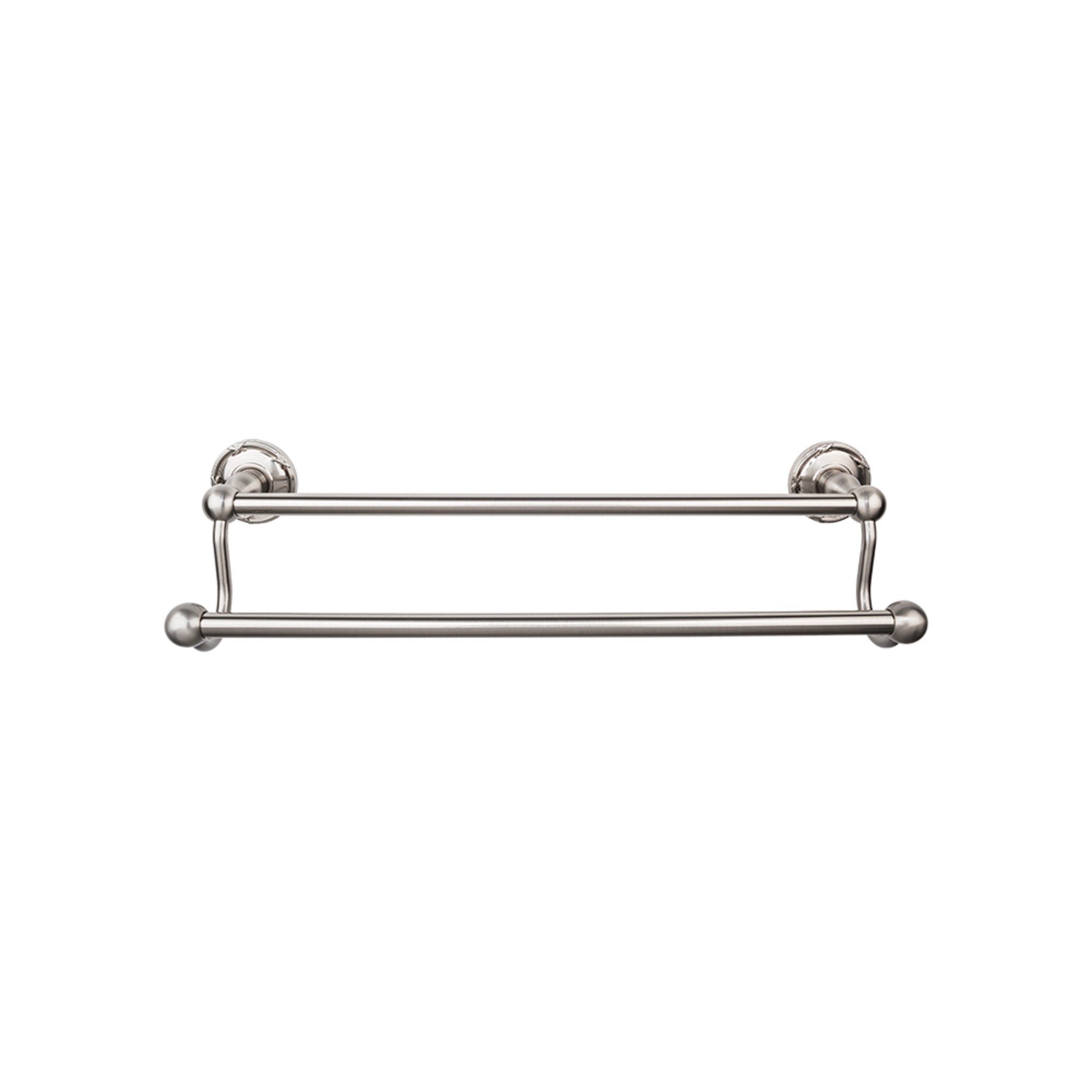 TOP BATH (R) Edwardian Bath Double 32 1/2" Wall Mounted Towel Bar - Brushed Satin Nickel