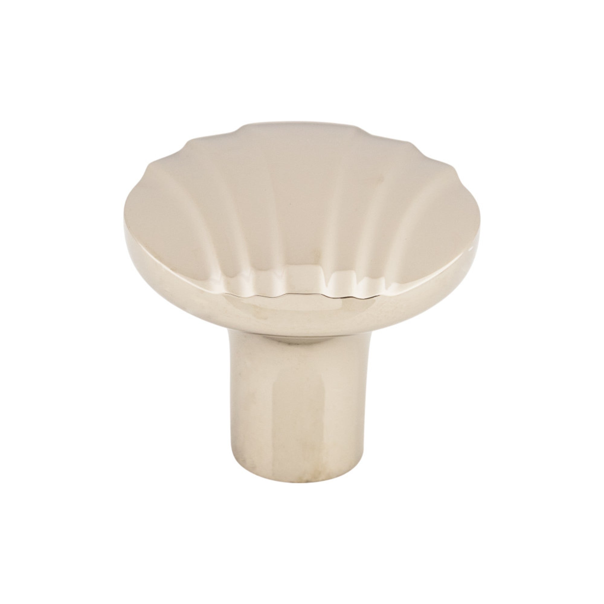 Victoria Falls & Sydney Round Knob - Polished Nickel