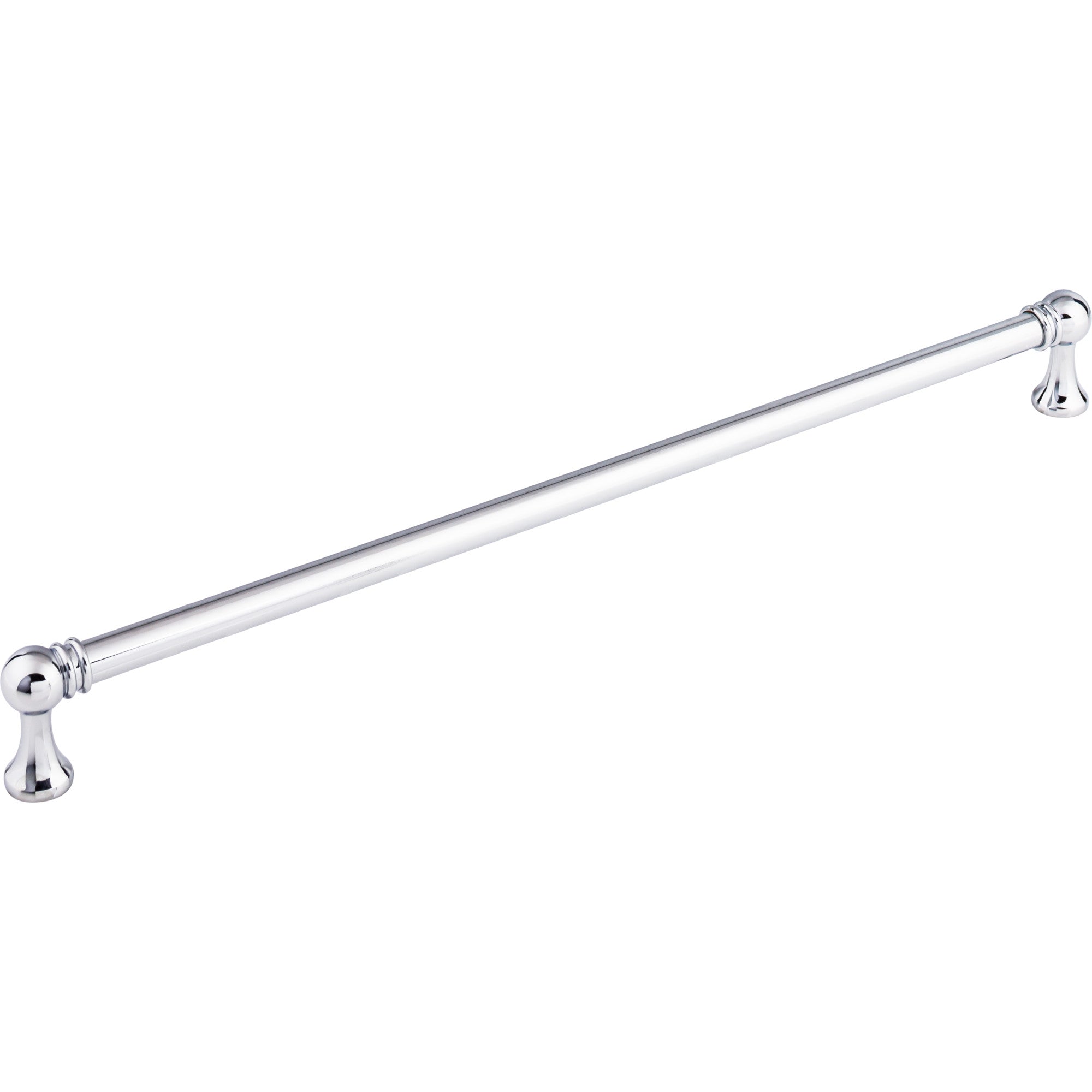 Kara 12" Center to Center Bar Pull - Polished Chrome