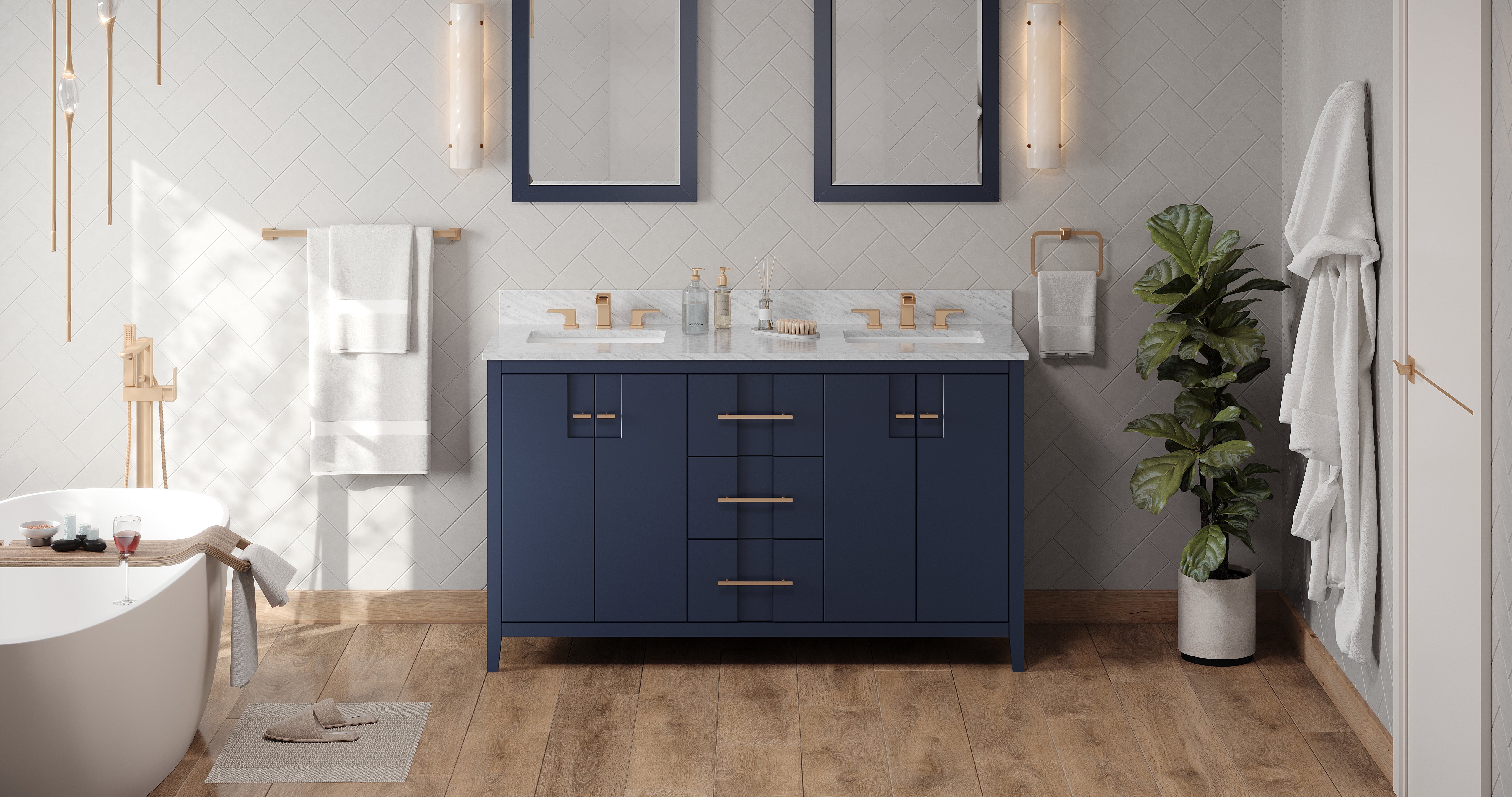 60" Katara Vanity – Double Bowl
