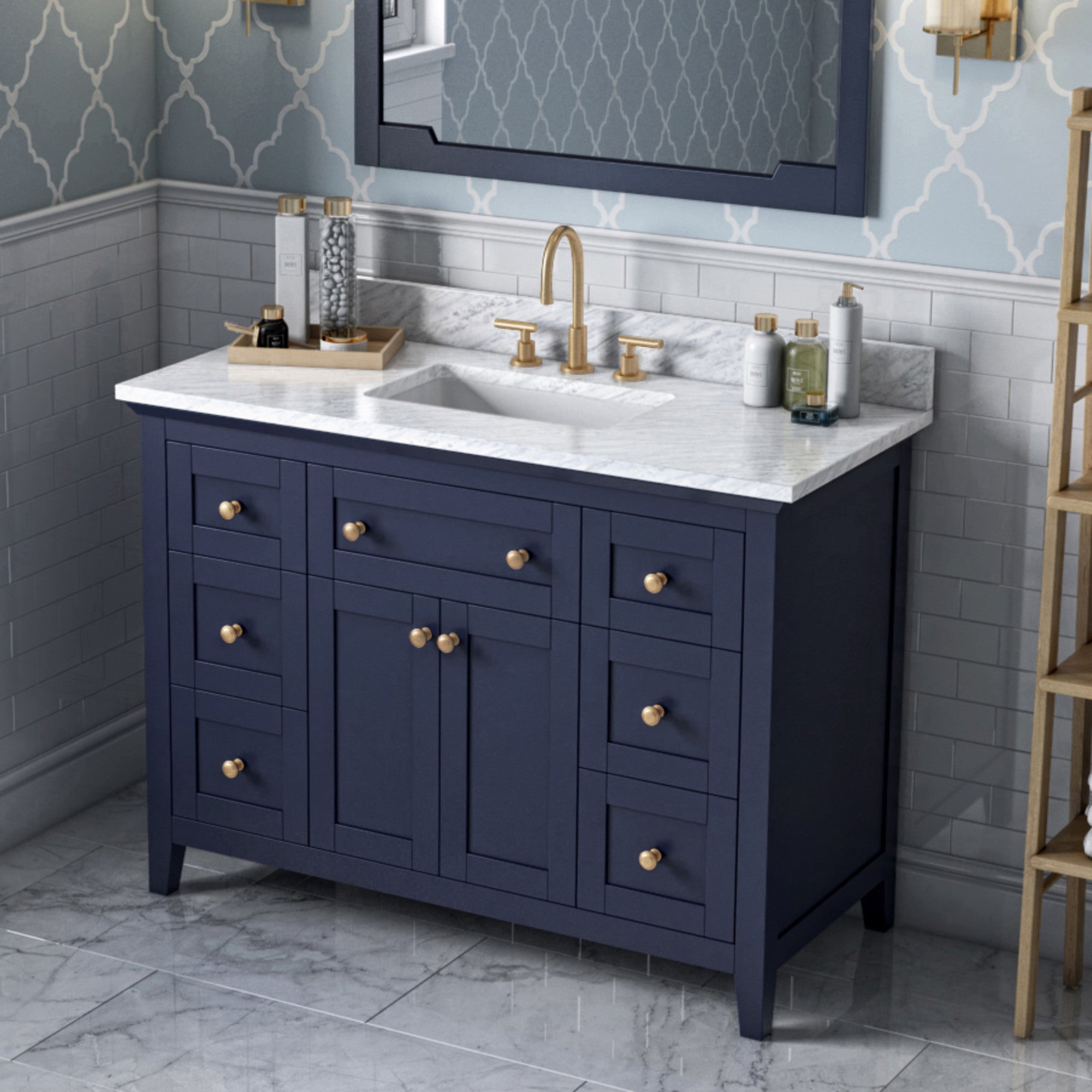 48" Chatham Vanity – Hale Blue