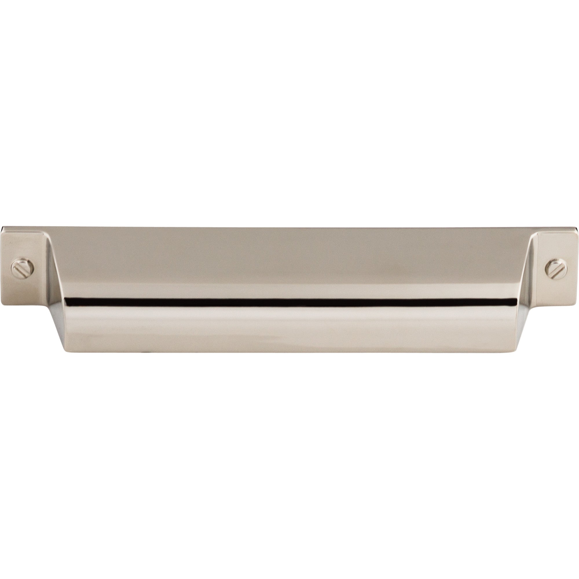 Channing 5" Center to Center Cup/Bin Pull - Polished Nickel