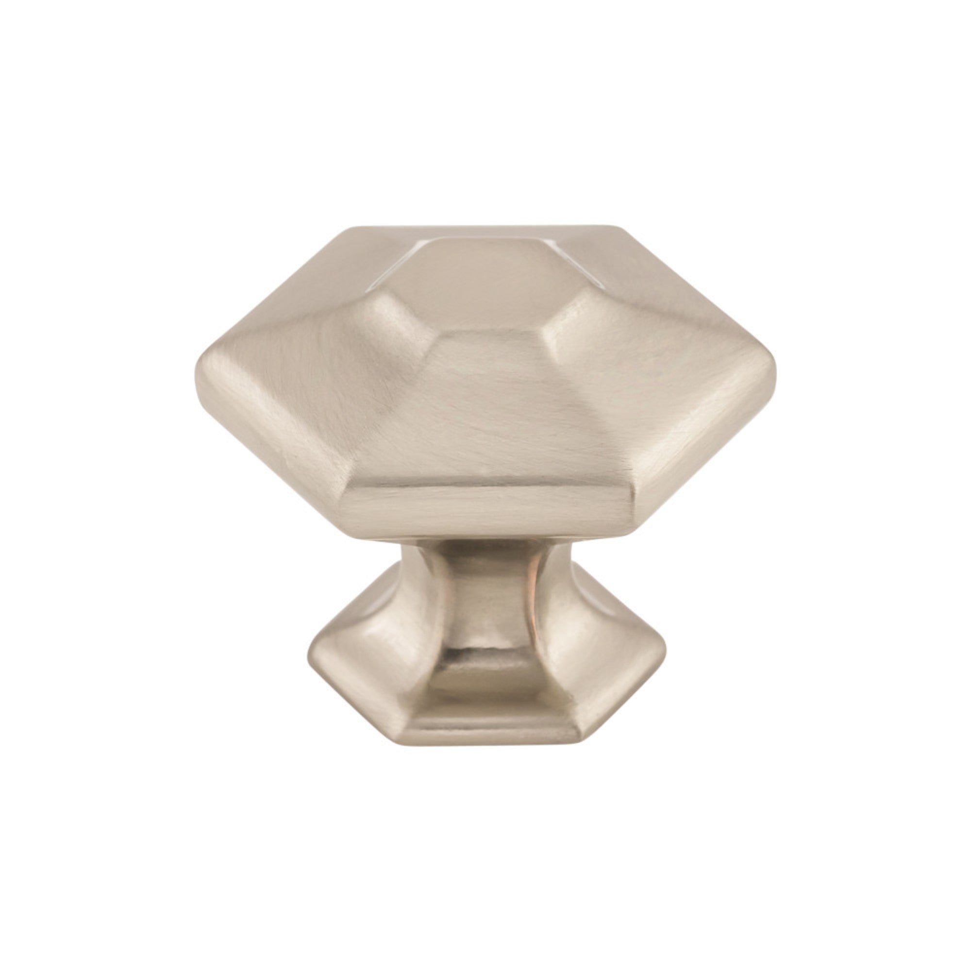 Spectrum Round Knob - Brushed Satin Nickel