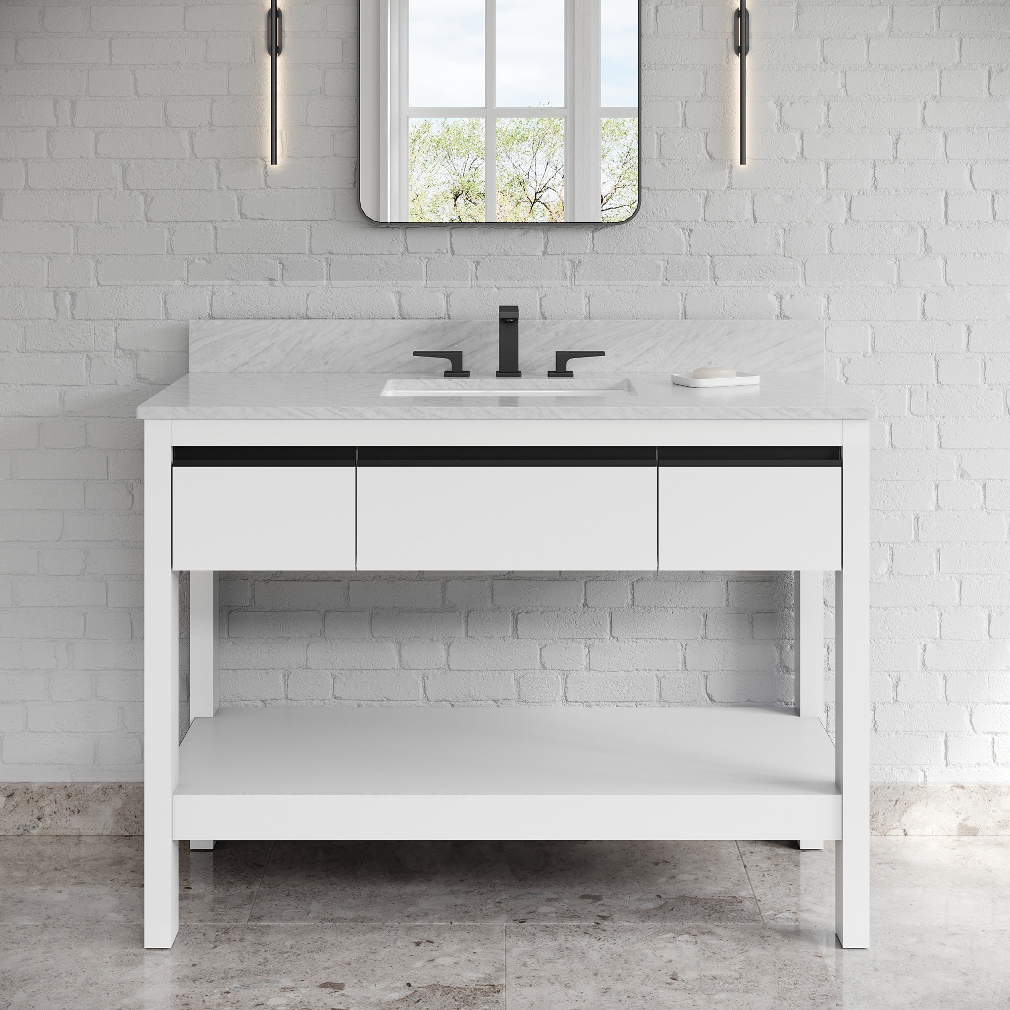 48" Jubilee Vanity – White