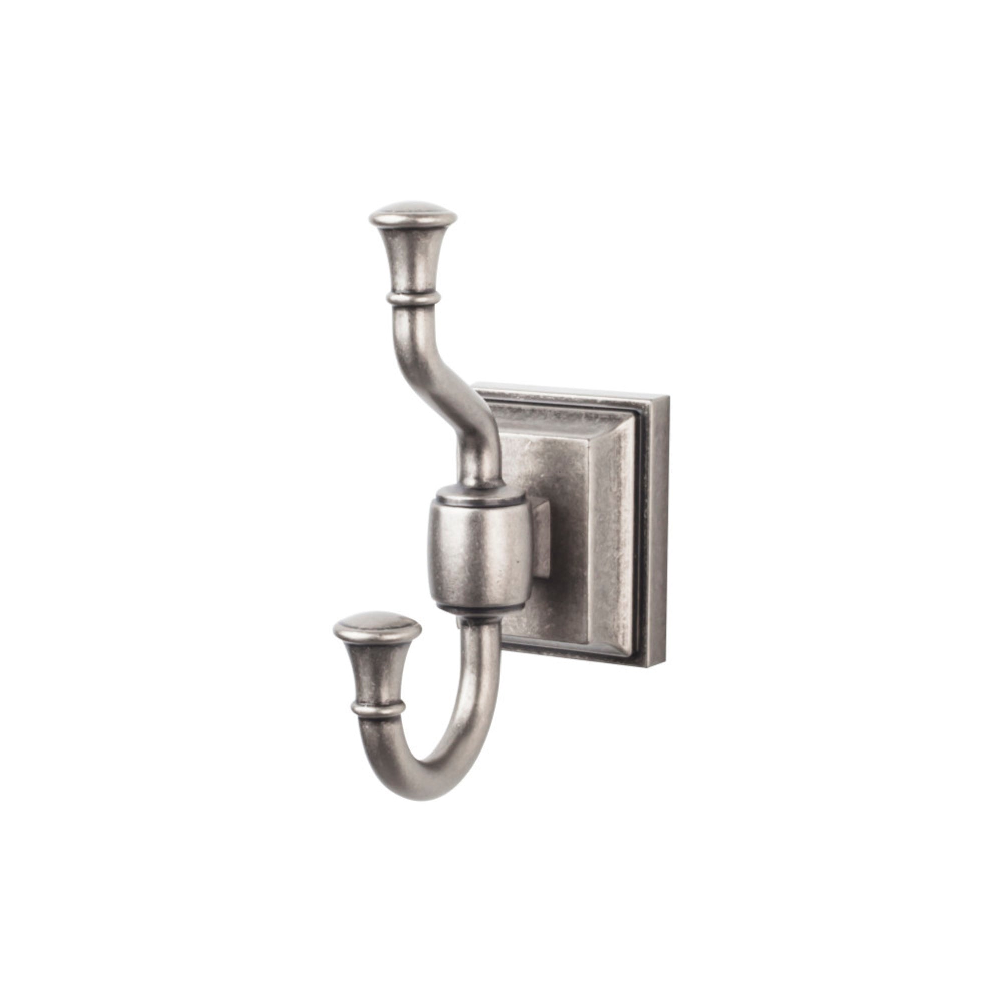TOP BATH (R) Stratton Bath 5 1/8" Wall Bath Hooks - Antique Pewter