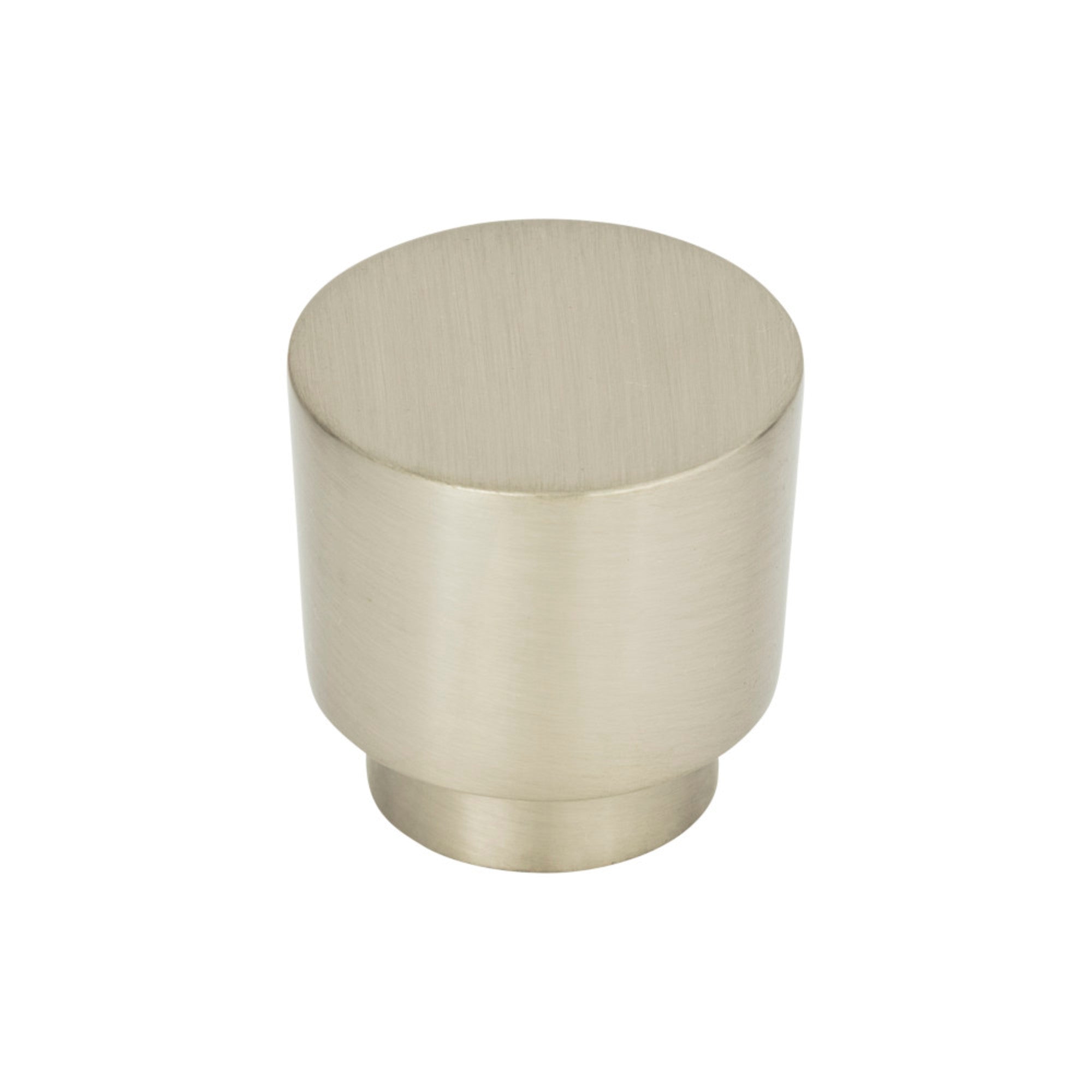 Tom Tom Round Knob - Brushed Nickel
