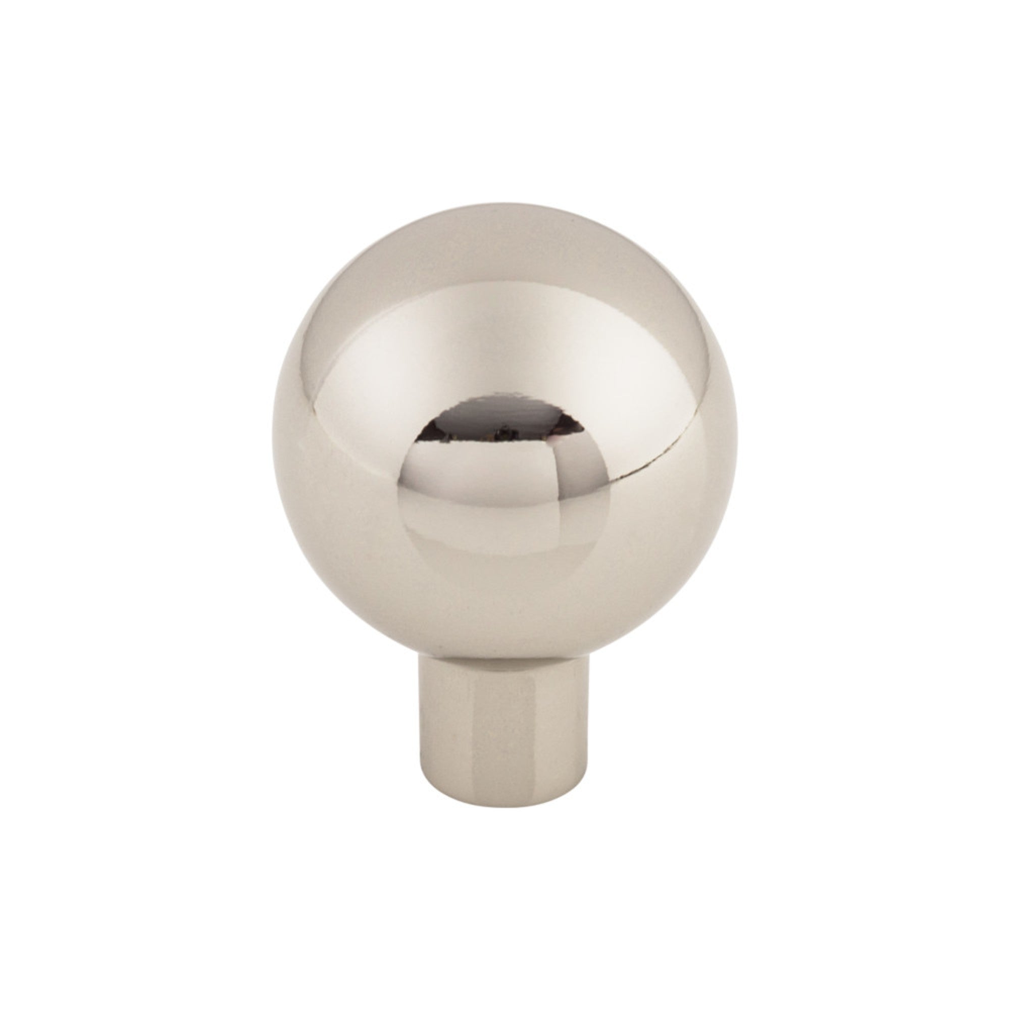 Brookline Round Knob - Polished Nickel