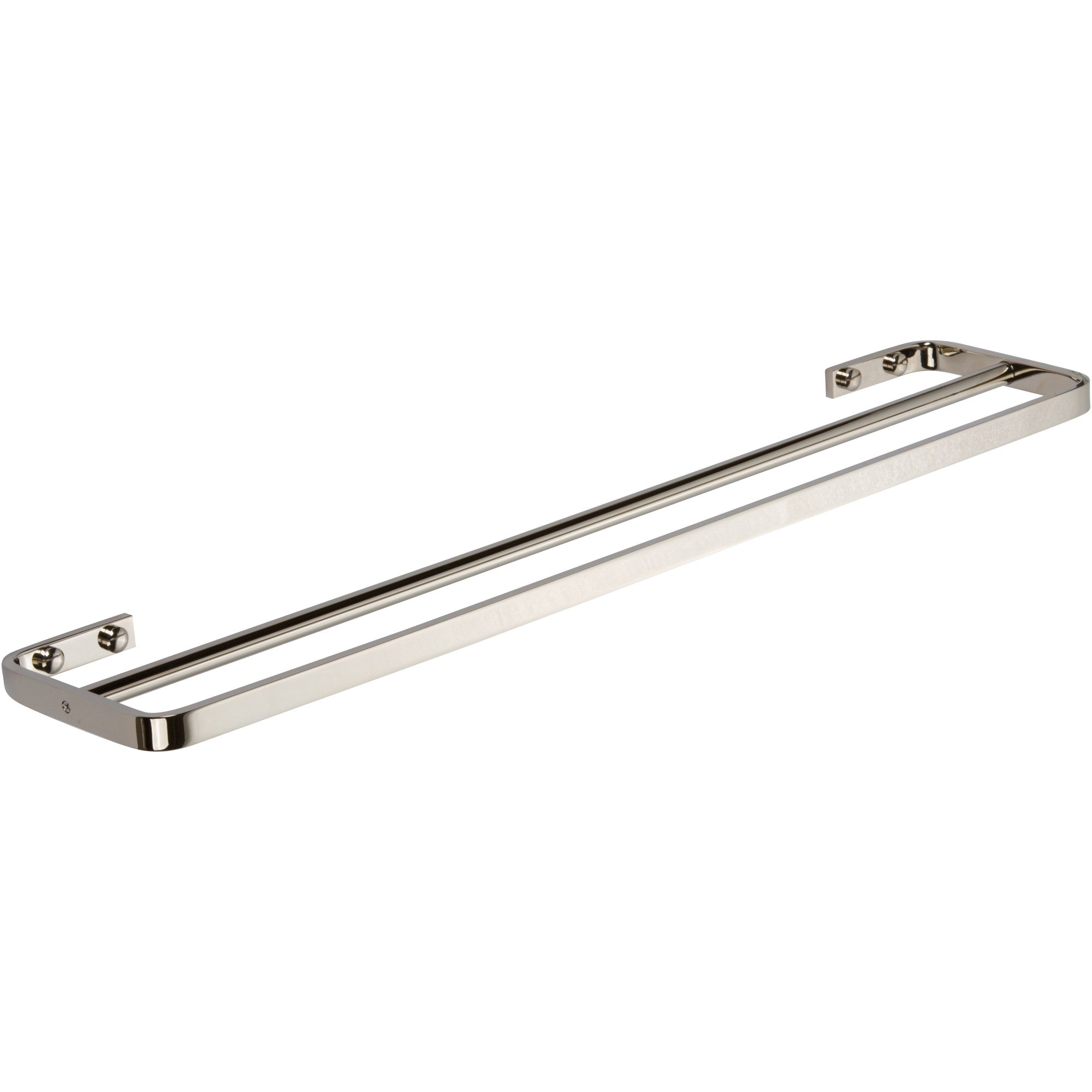 Solange Double 23 1/2" Wall Mounted Towel Bar - Polished Nickel