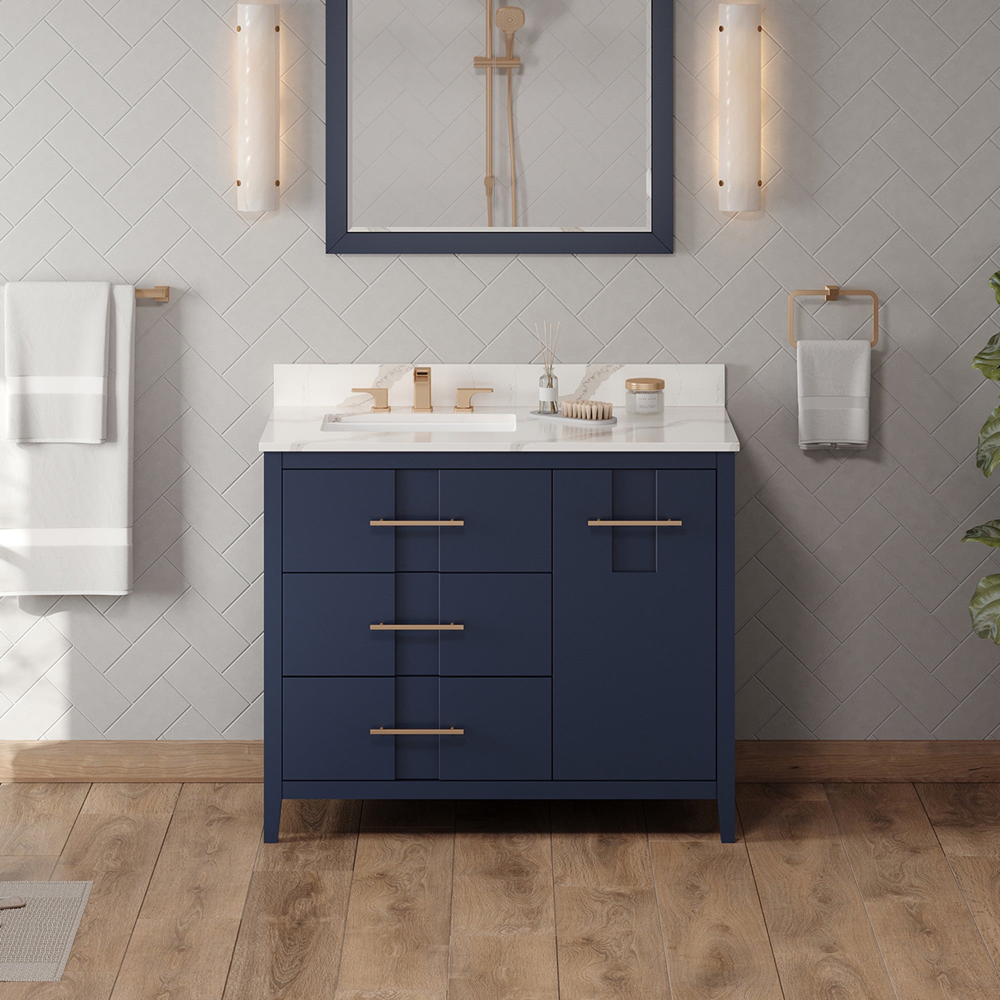 42" Katara Vanity – Left Offset