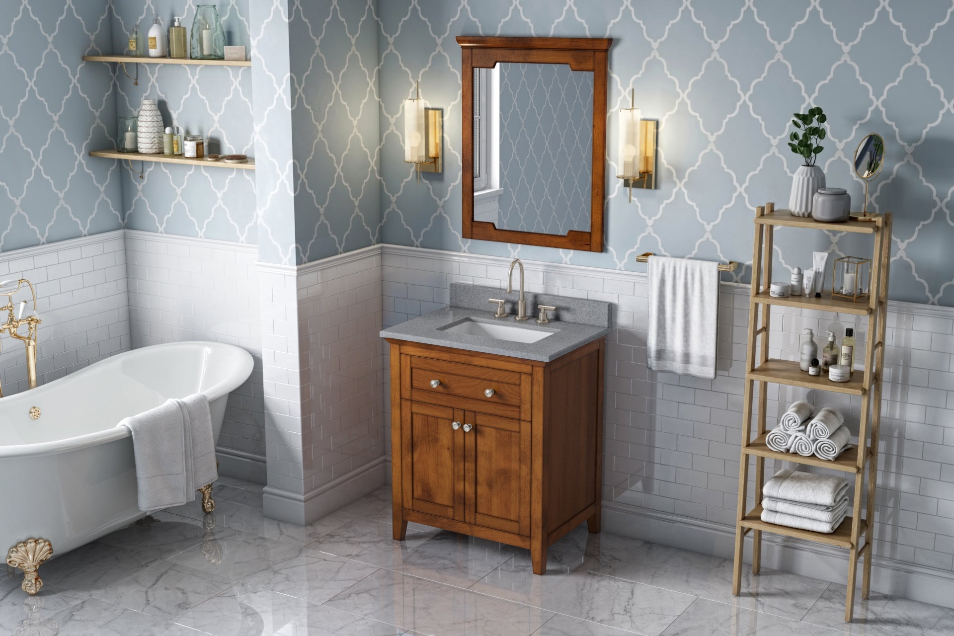 30" Chatham Vanity – Chocolate