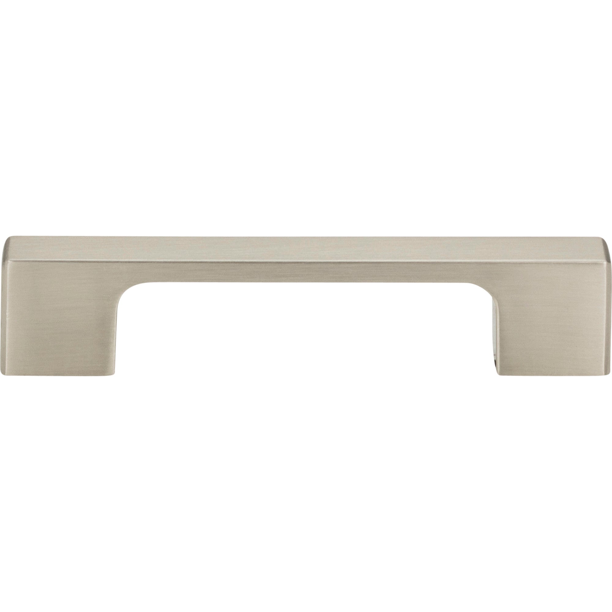 Thin Square Bar Pull - Brushed Nickel