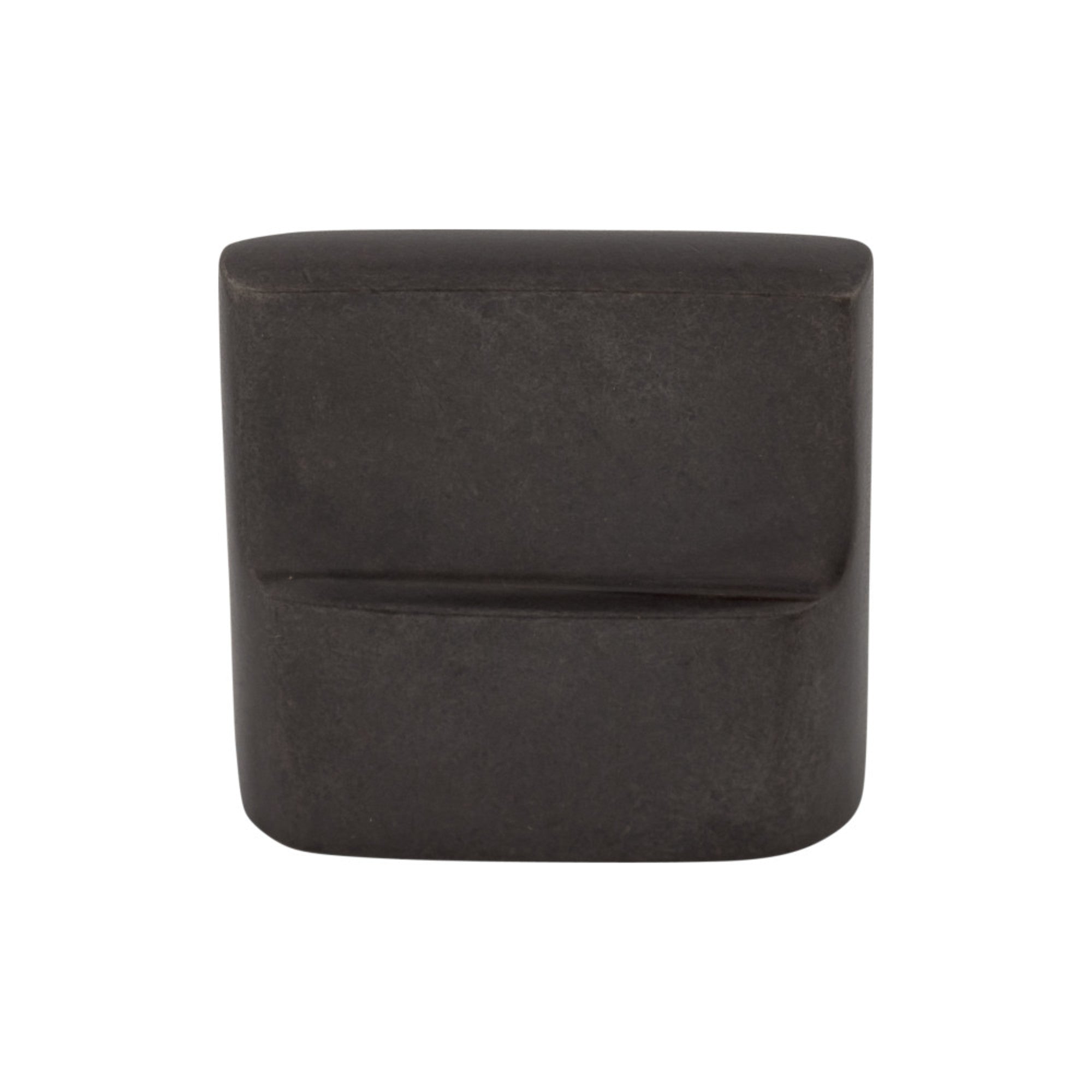 Aspen Flat Sided Knob - Medium Bronze