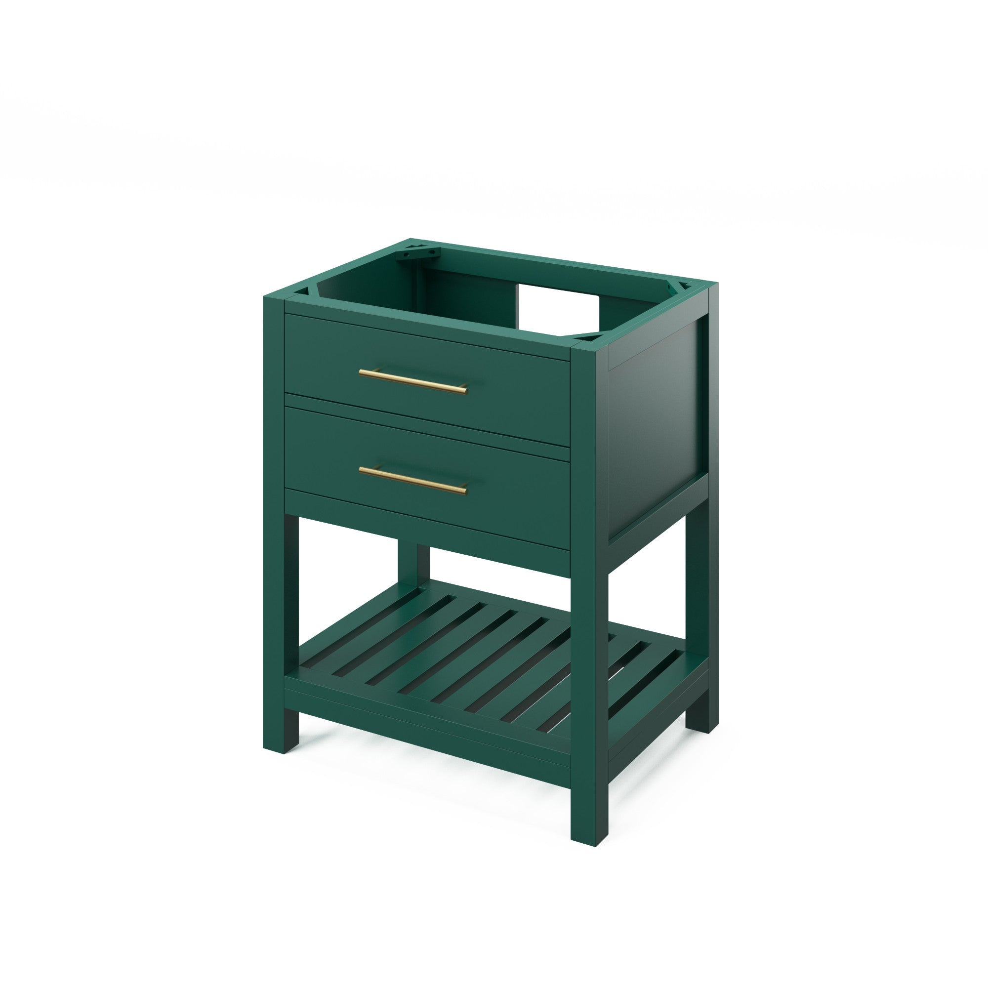 30" Wavecrest Vanity – Forest Green