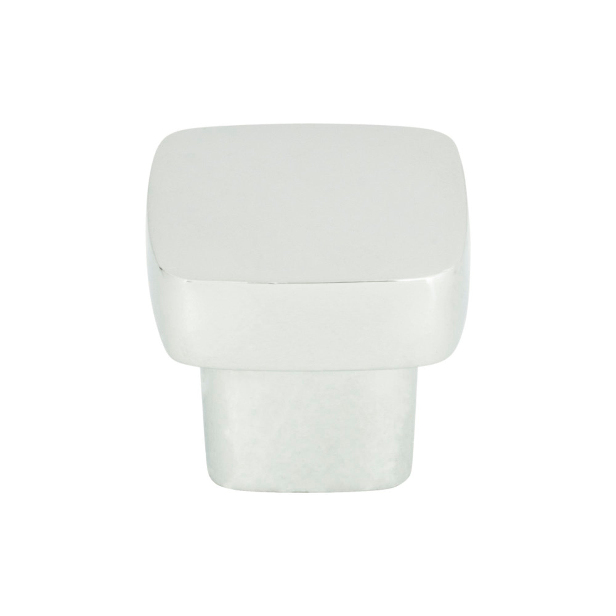 Chunky Knobs Square Knob - Polished Chrome