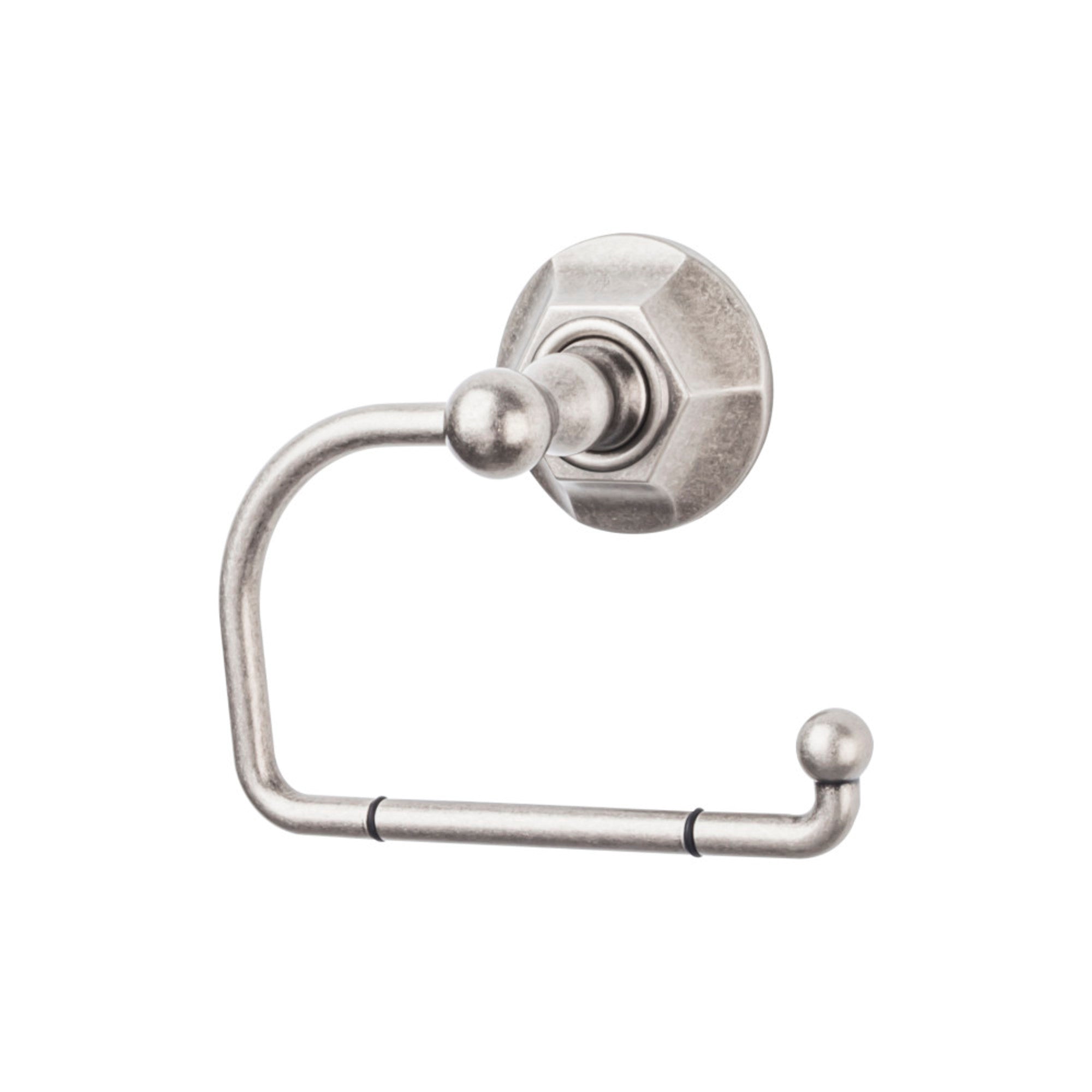 TOP BATH (R) Edwardian Bath Wall Mounted Toilet Paper Holder - Antique Pewter