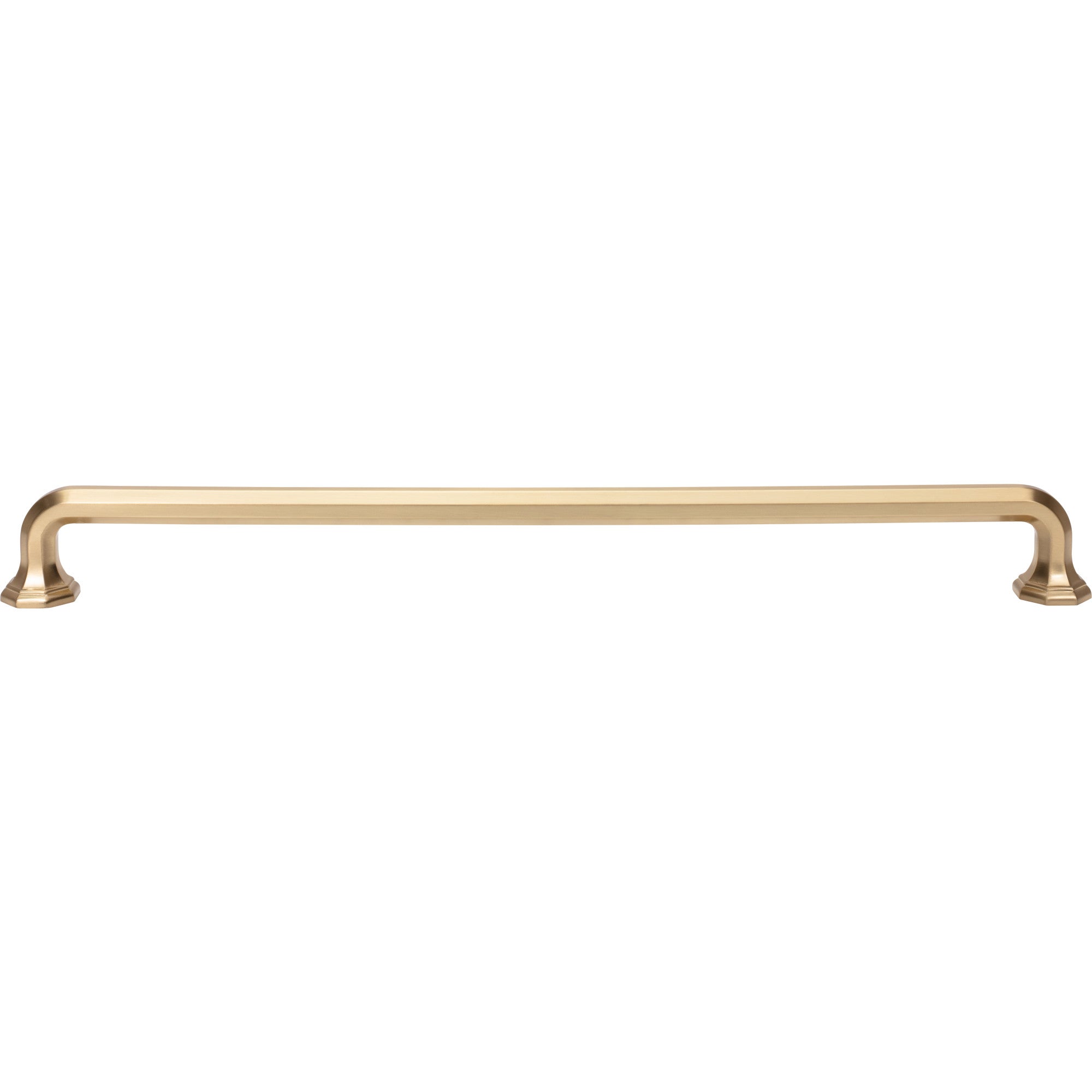 Elizabeth Appliance Pull - Warm Brass