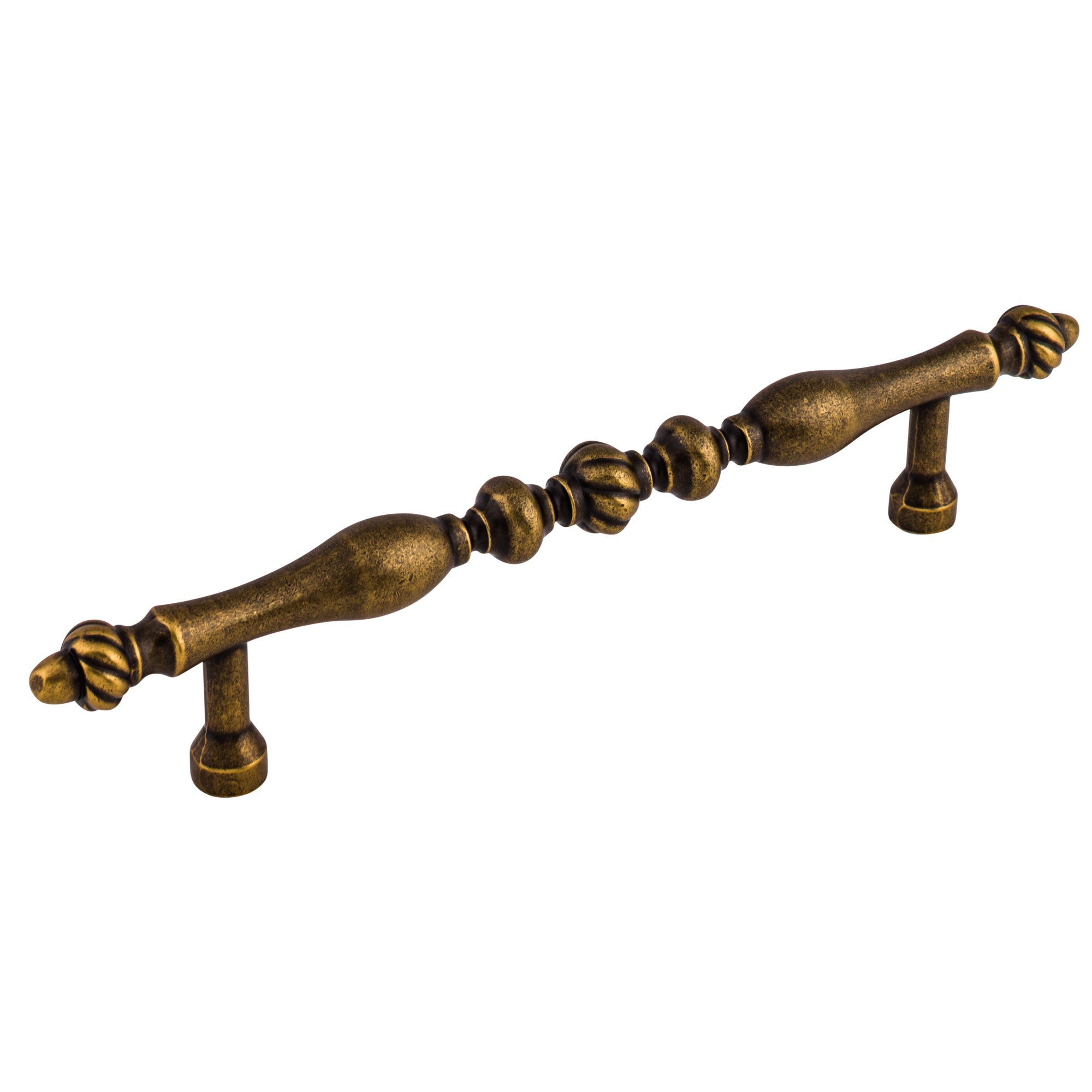 Somerset Melon 7" Center to Center Bar Pull - German Bronze