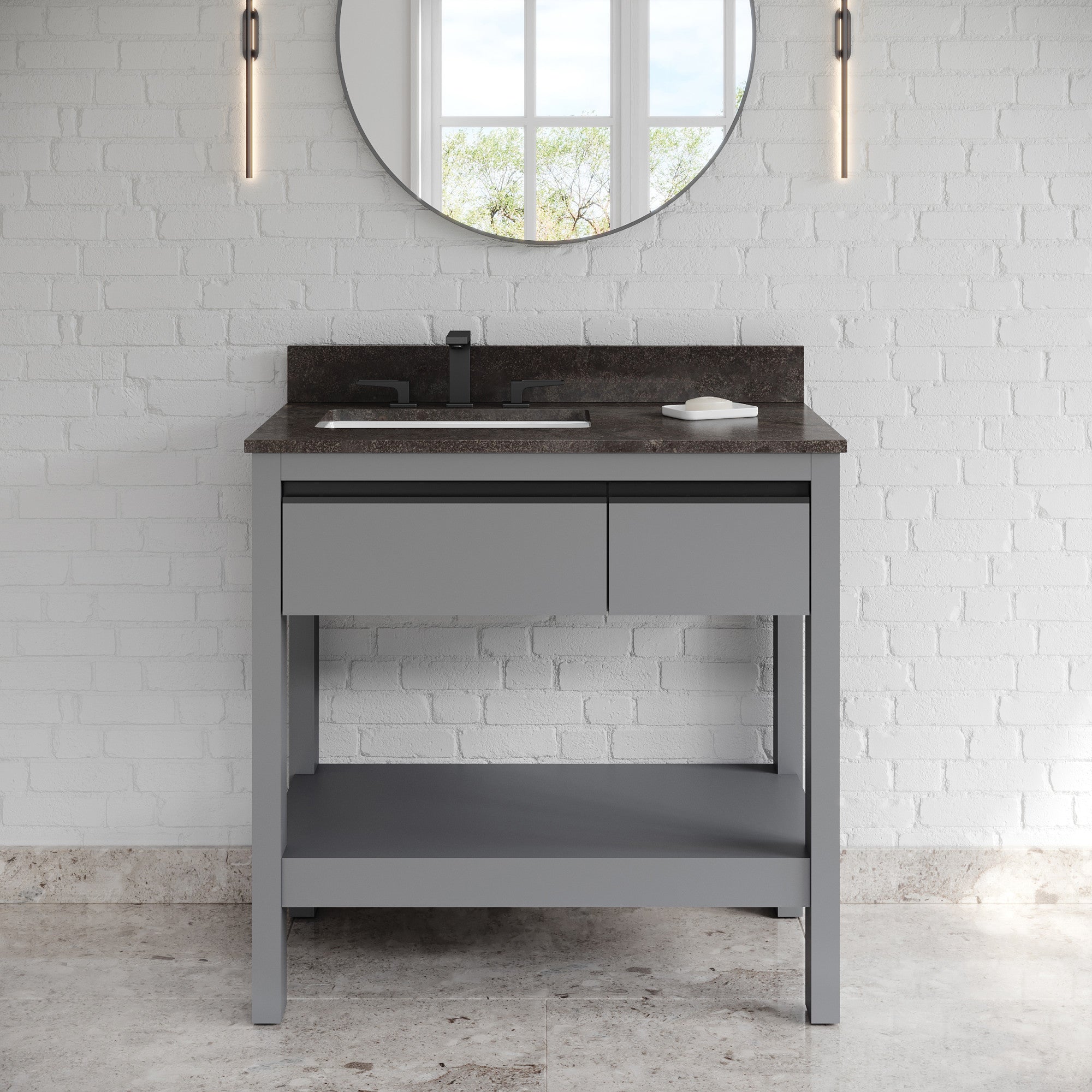 36" Jubilee Vanity – Grey