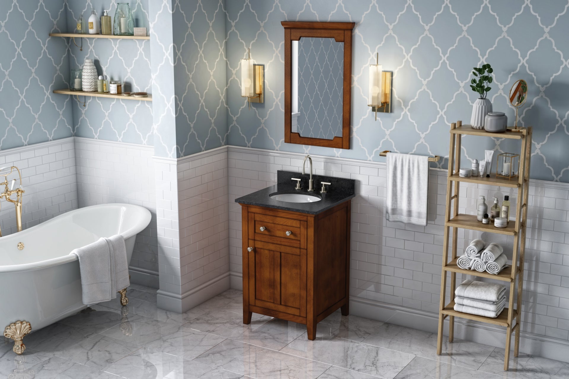24" Chatham Vanity – Chocolate