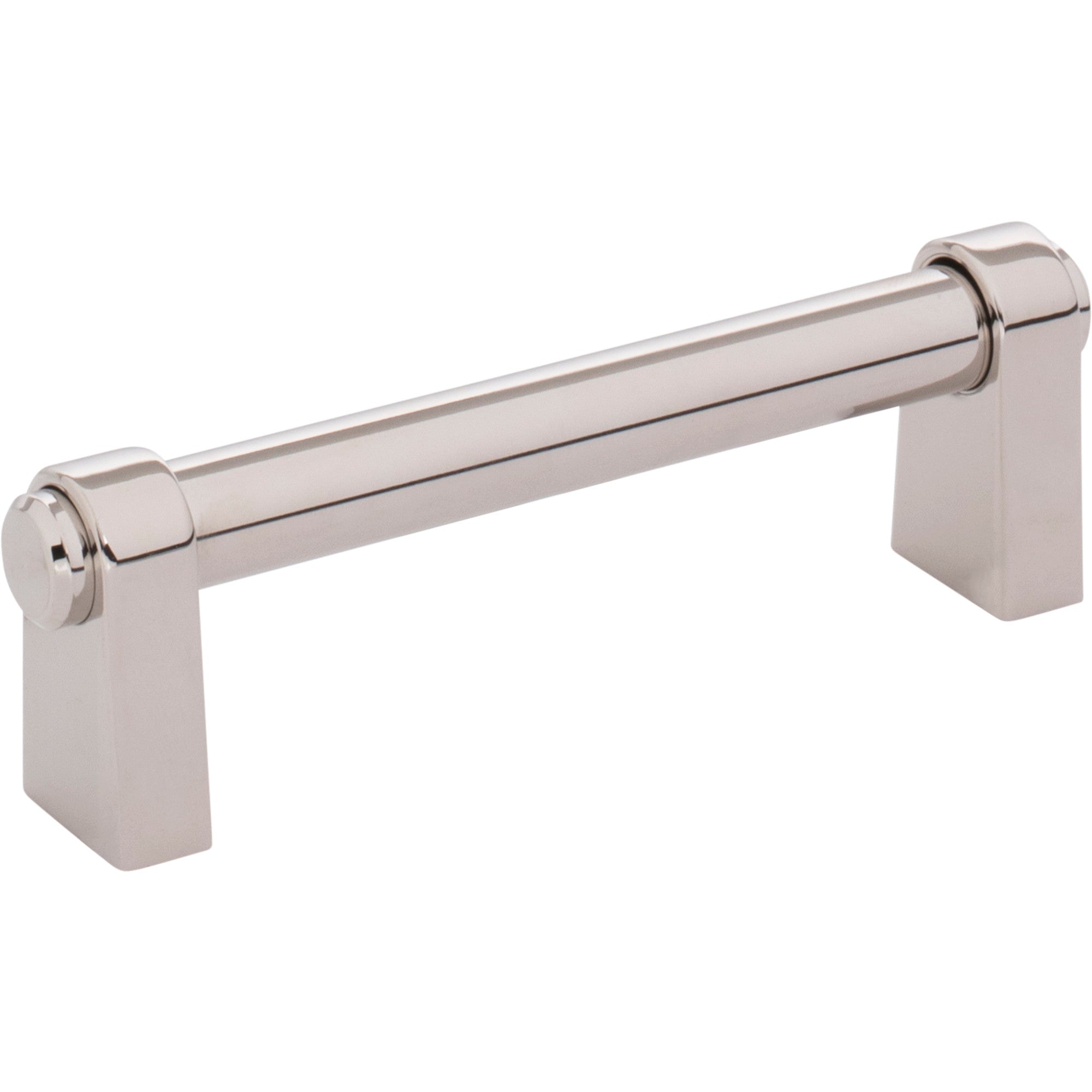 Lawrence 3 3/4" Center to Center Bar Pull - Polished Nickel