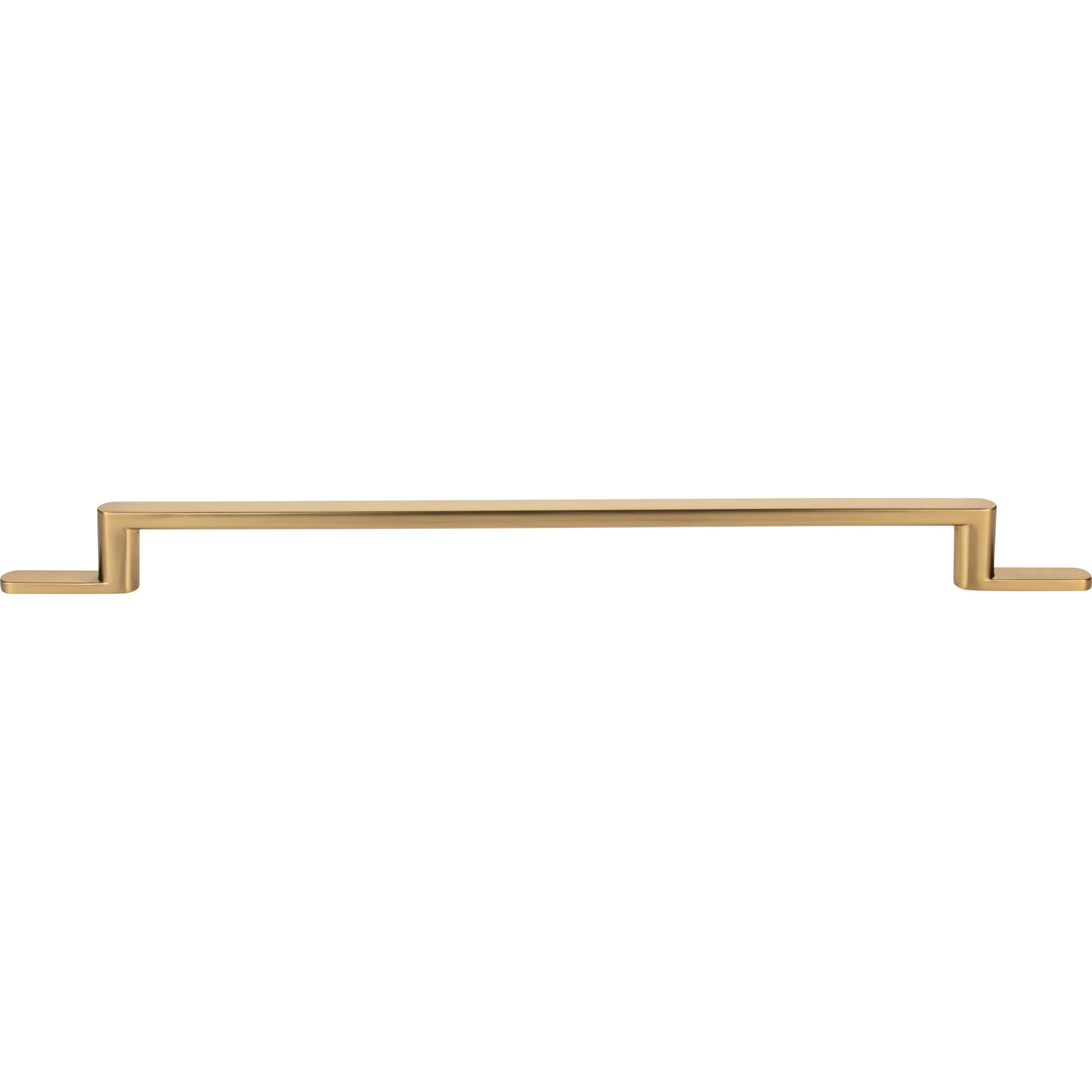 Alaire 12" Center to Center Bar Pull - Warm Brass