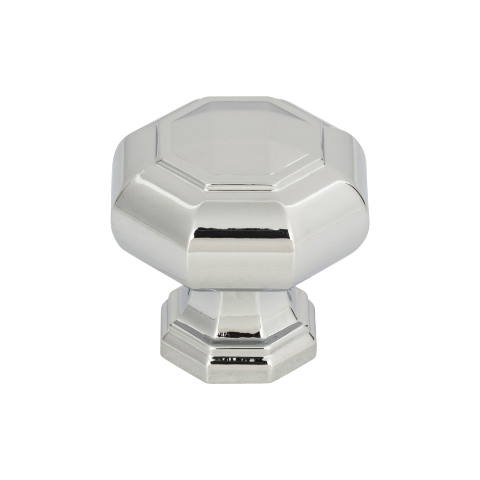 Royals Round Knob - Polished Chrome
