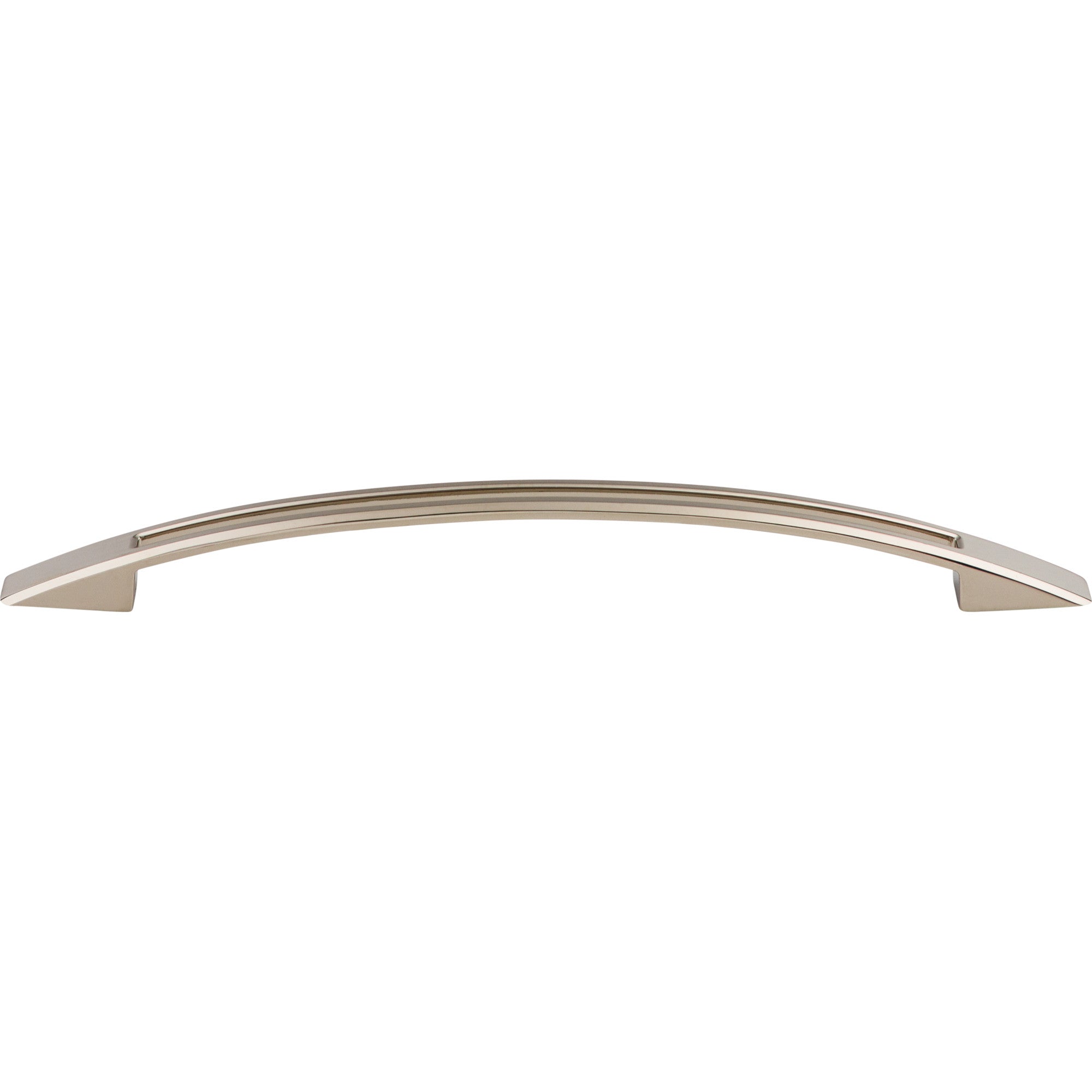 Tango Cut Out 7 1/2" Center to Center Bar Pull - Polished Nickel