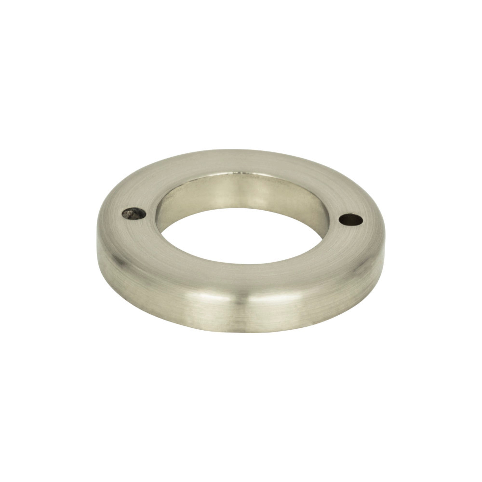 Tableau Round 1 7/16" Center to Center Pull Backplate - Brushed Nickel