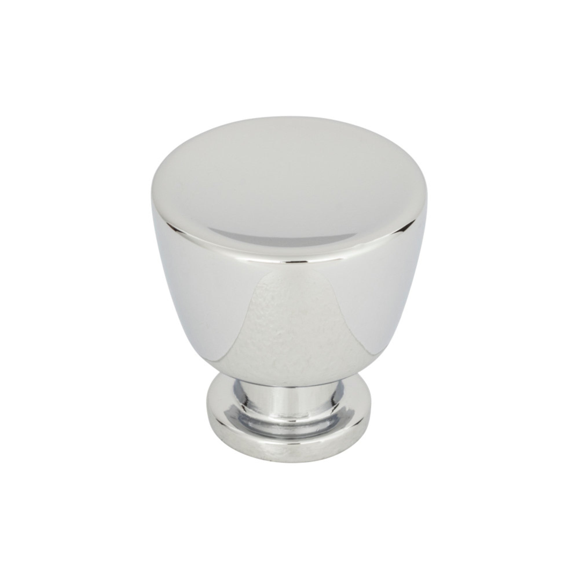 Tiki Hut Round Knob - Polished Chrome