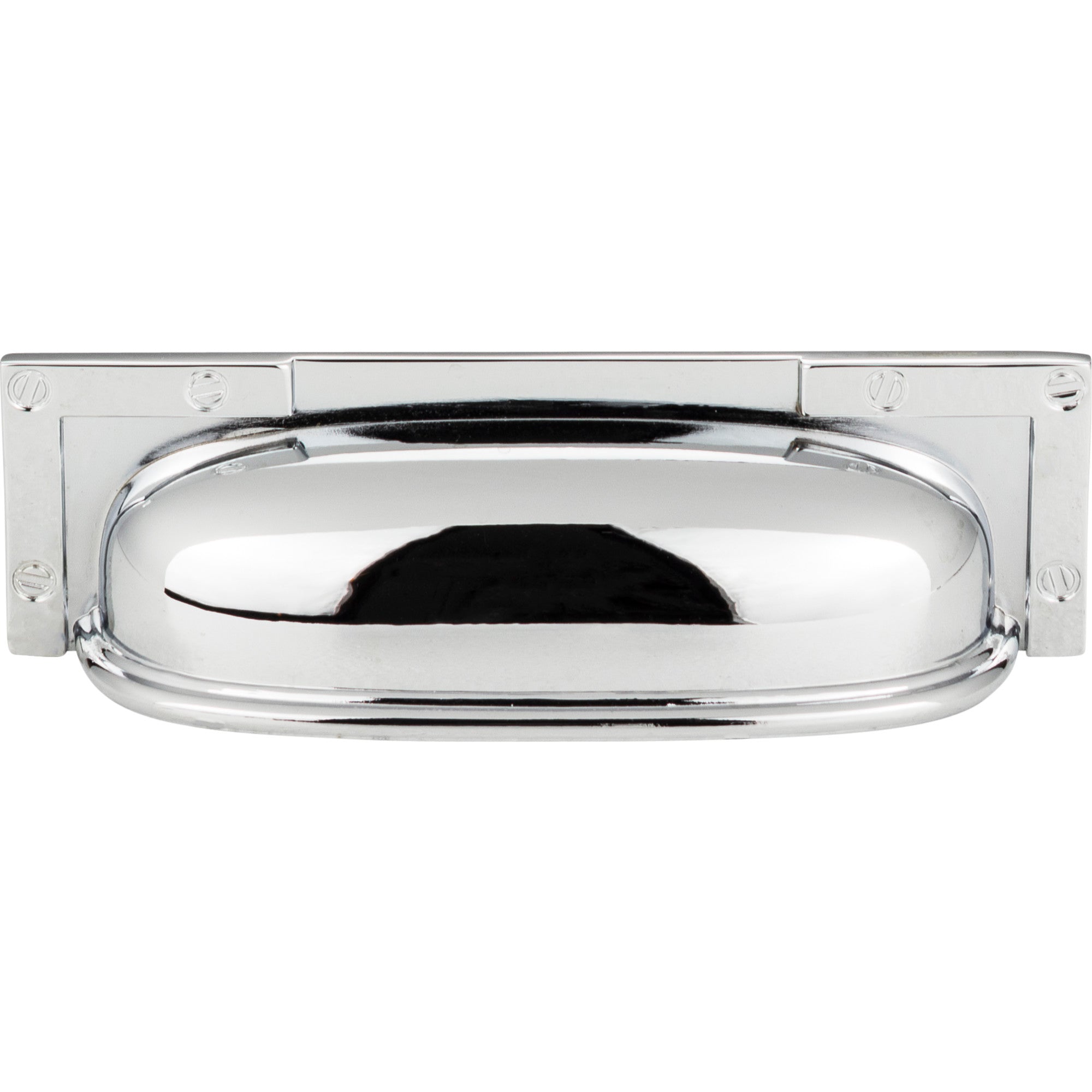 Campaign Cup/Bin Pull - Polished Chrome