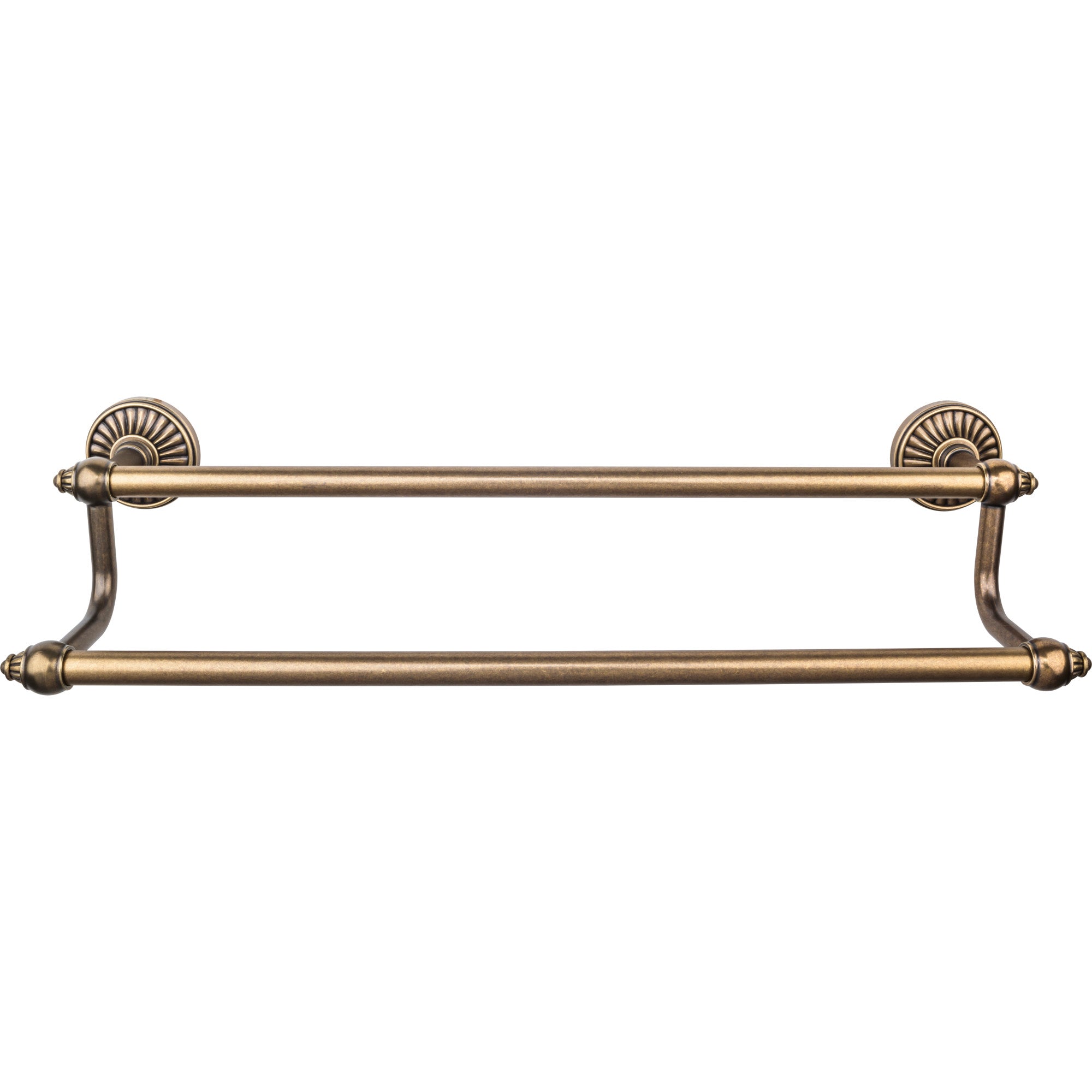 TOP BATH (R) Tuscany Bath Double 26 1/2" Wall Mounted Towel Bar - German Bronze