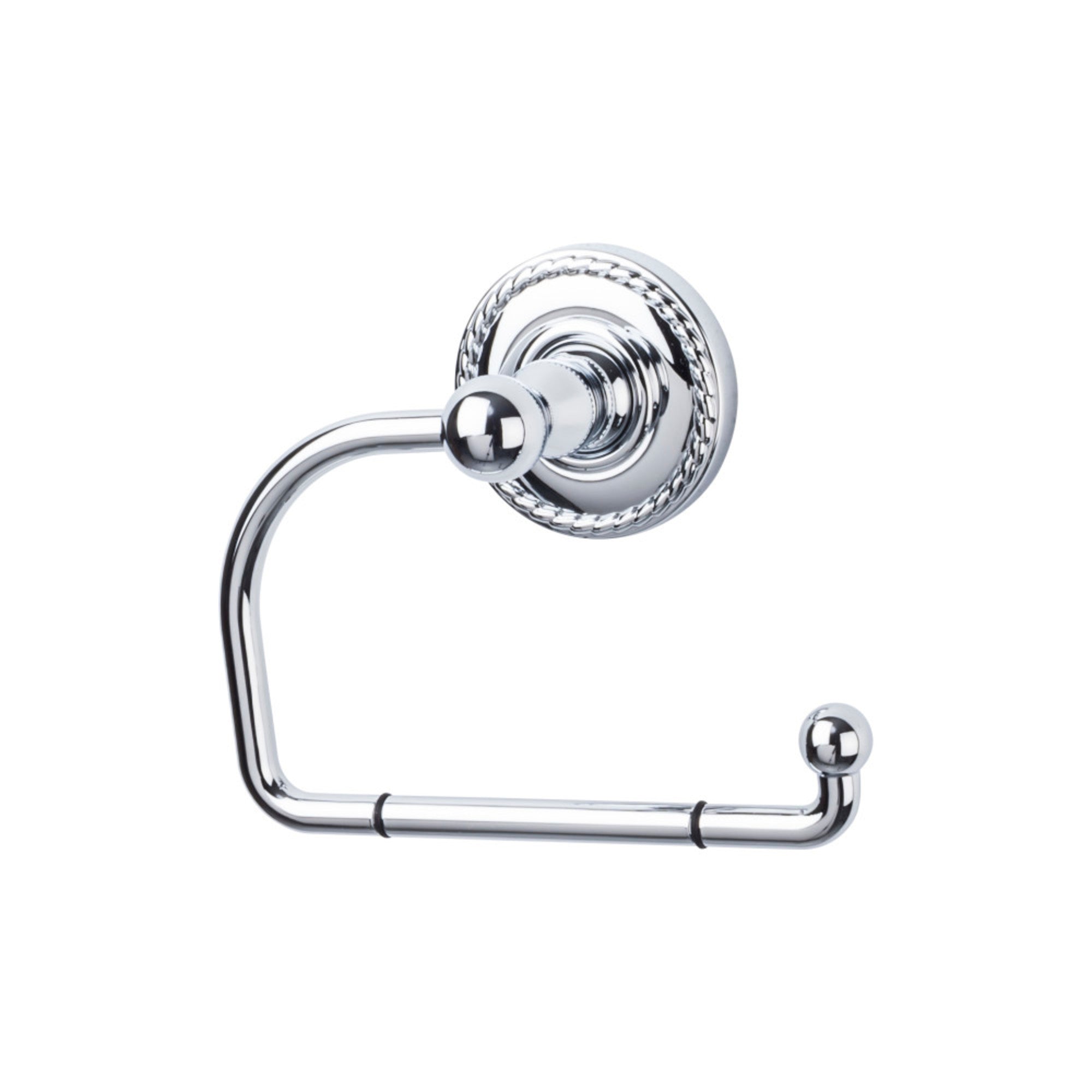 TOP BATH (R) Edwardian Bath Wall Mounted Toilet Paper Holder - Polished Chrome