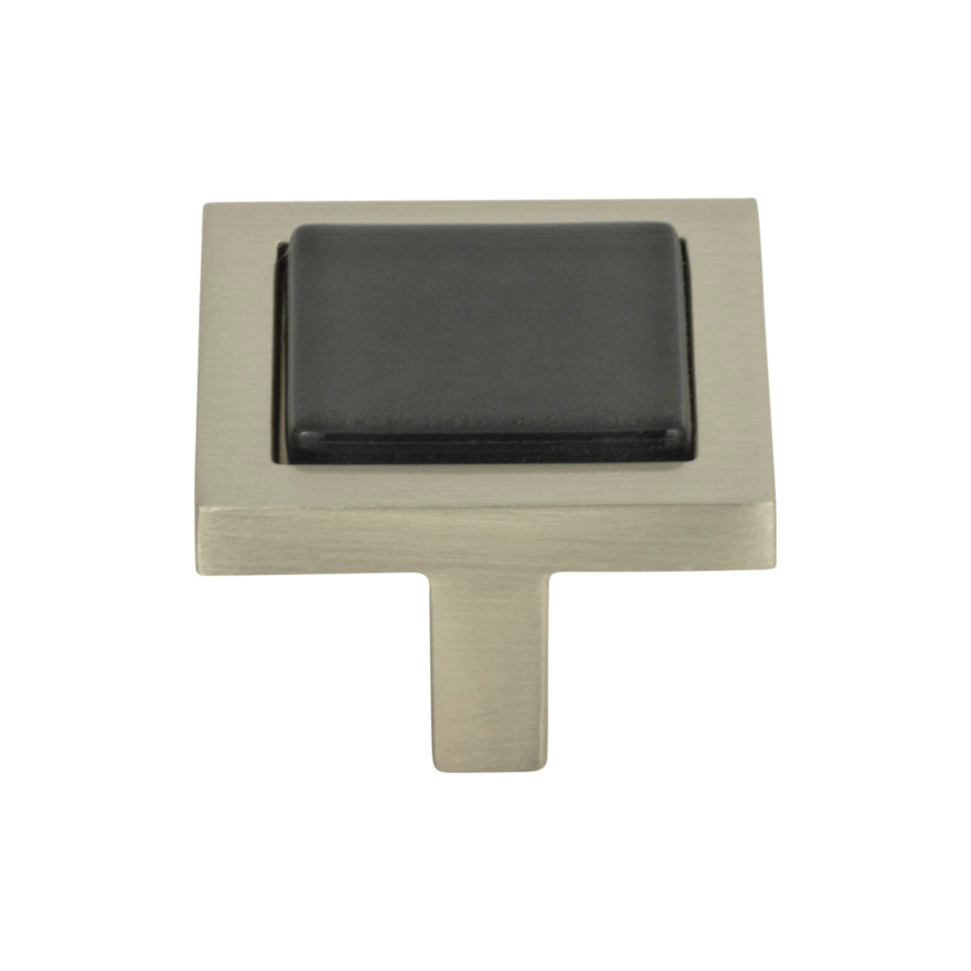 Spa Square Knob - Brushed Nickel
