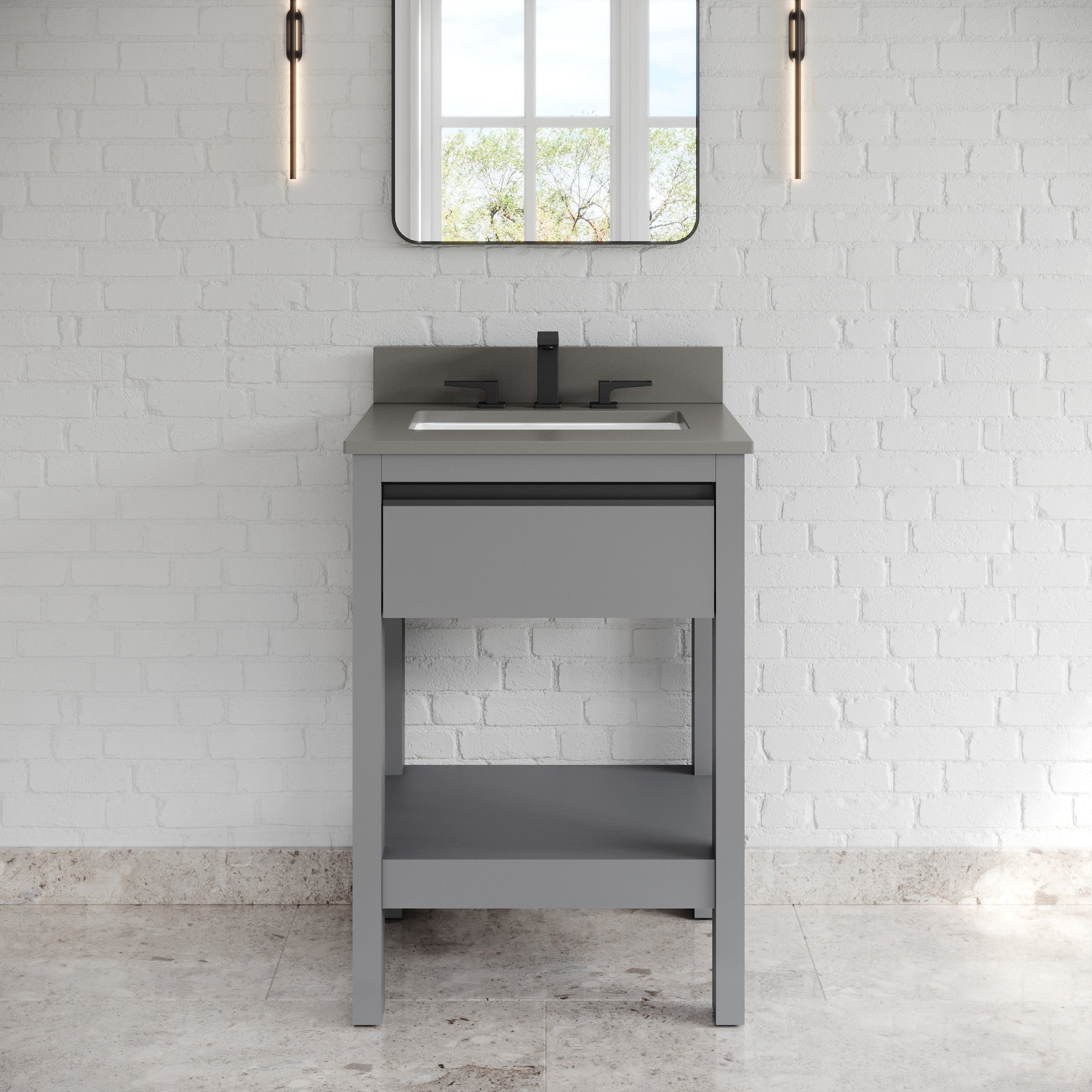 24" Jubilee Vanity – Grey