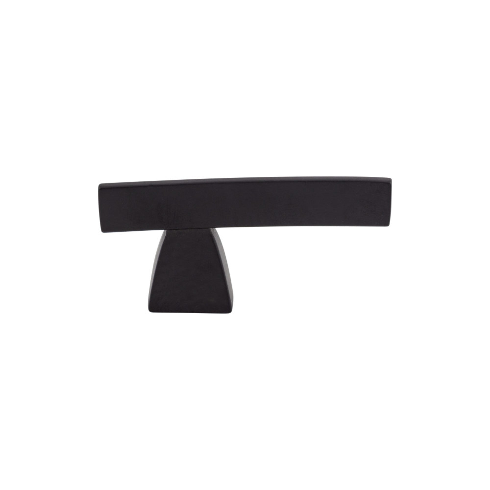 Arched 2 1/2" Length Novelty Knob - Flat Black