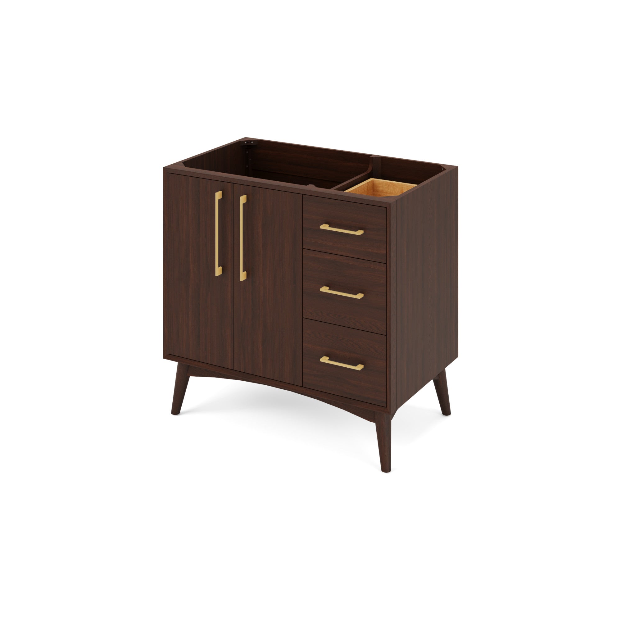 36" Dashwood Vanity – Dark Walnut